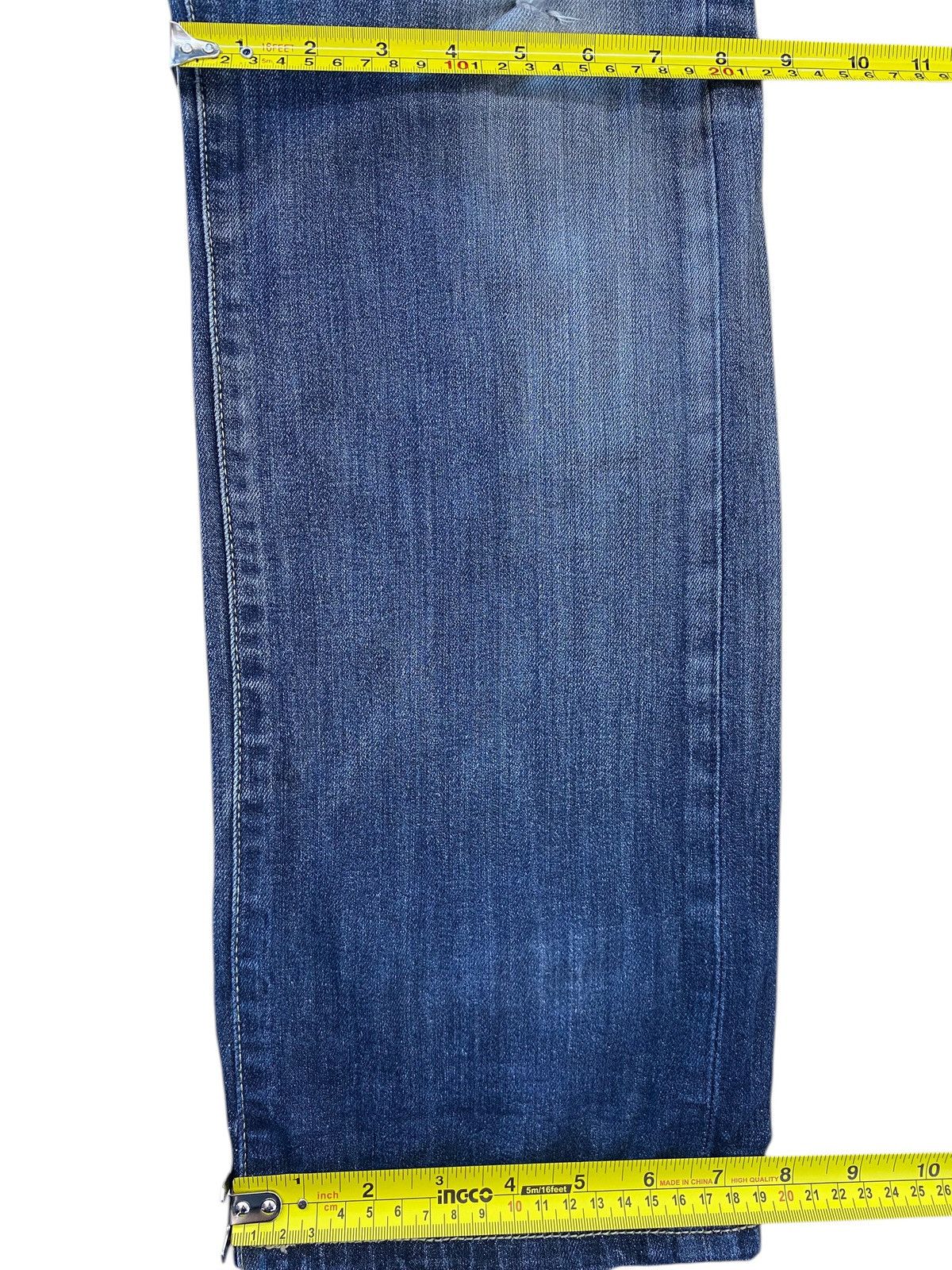 Japanese Brand Japanase Brand Faded Blue Wash Style Straight Leg Jeans Size US 28 / EU 44 - 9 Thumbnail