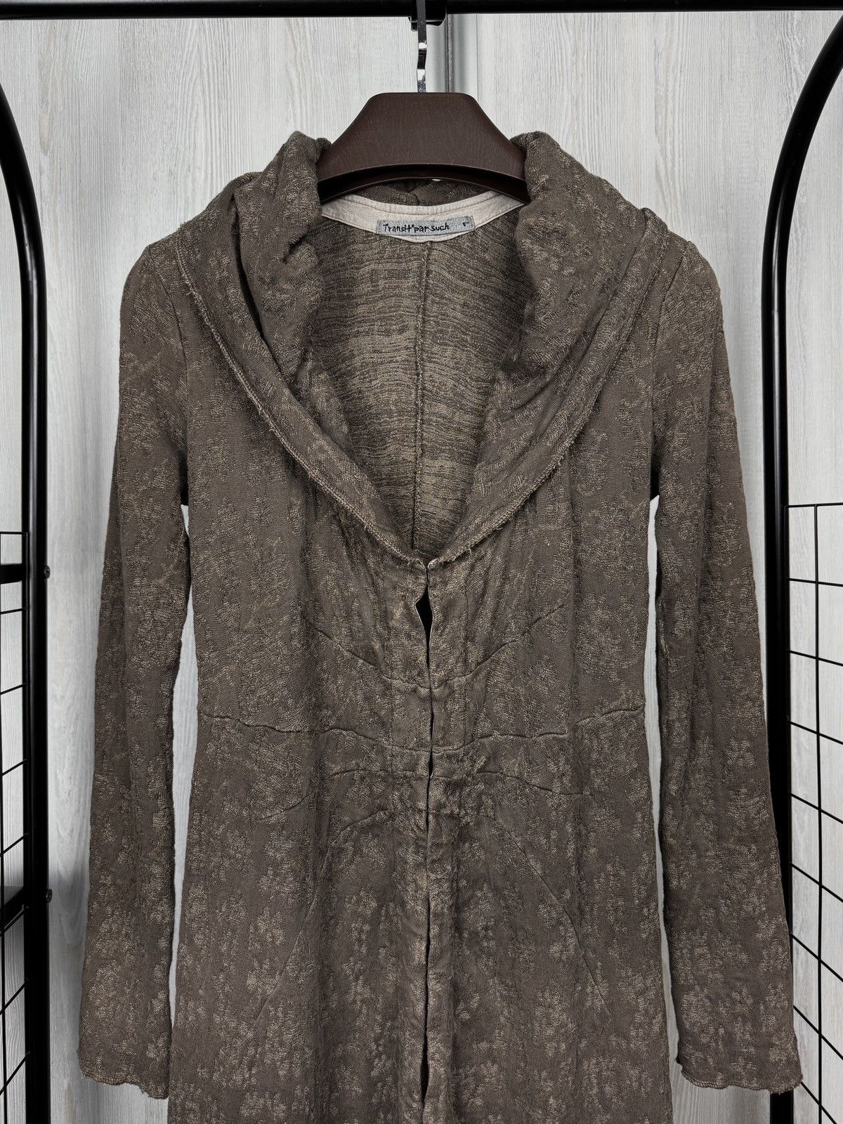 Transit Transit Par Such Linen Cardigan Sweater Jumper Ladies Coat Size S / US 4 / IT 40 - 3 Thumbnail