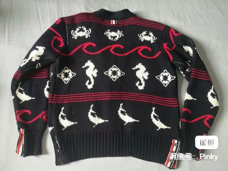Thom Browne Thom Browne size2 Pure cotton cardigan Size US M / EU 48-50 / 2 - 6 Thumbnail