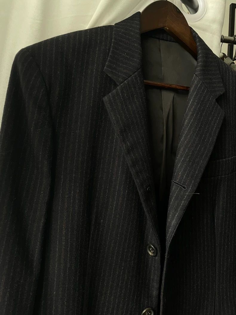 Yohji Yamamoto yohji Yamamoto Dark Stripe Retro Casual jacket Size US M / EU 48-50 / 2 - 2 Thumbnail