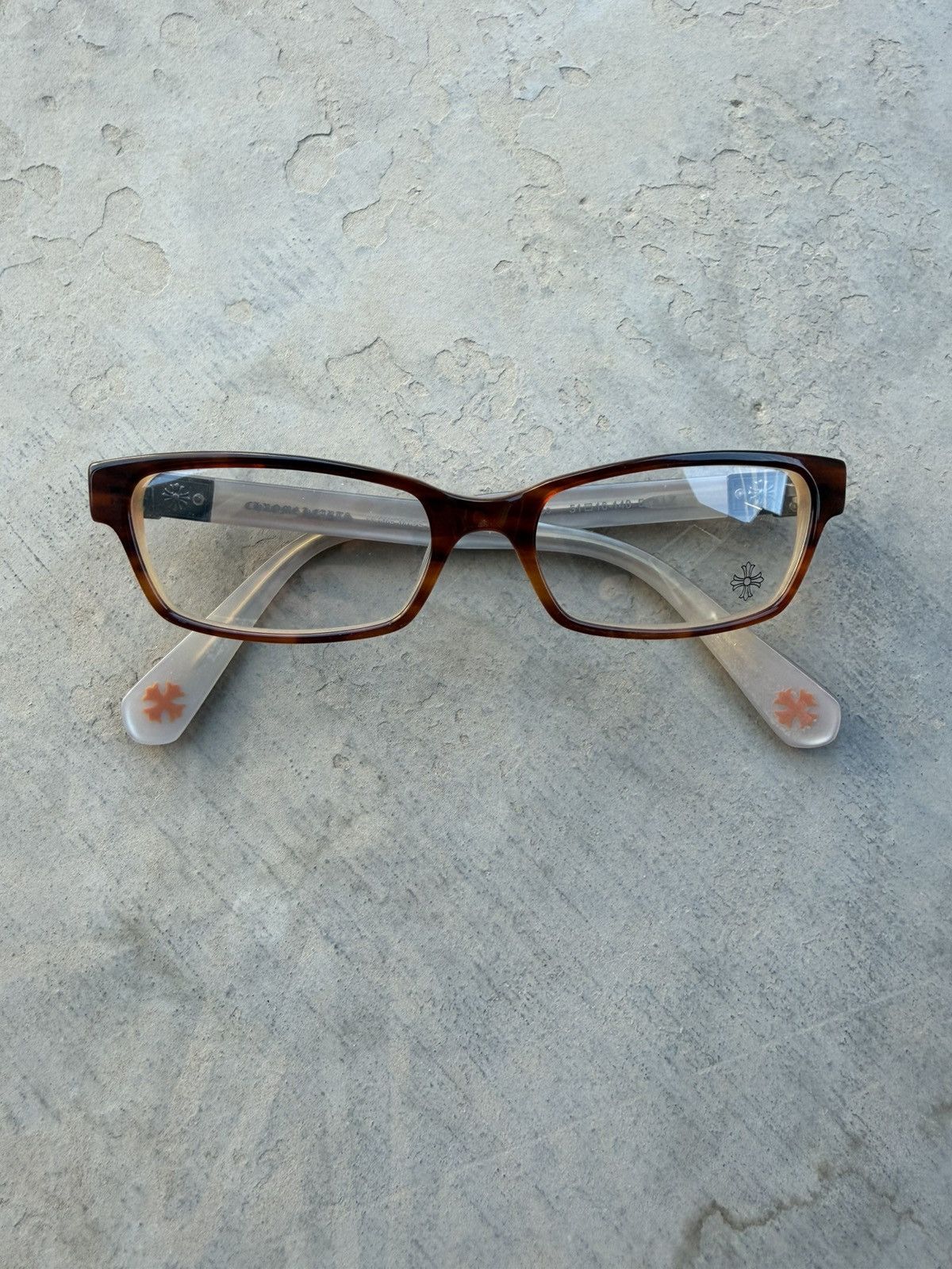 Chrome Hearts Chrome Hearts Dollz Eyeglasses – Tortoiseshell Made In Japan Size ONE SIZE - 1 Thumbnail