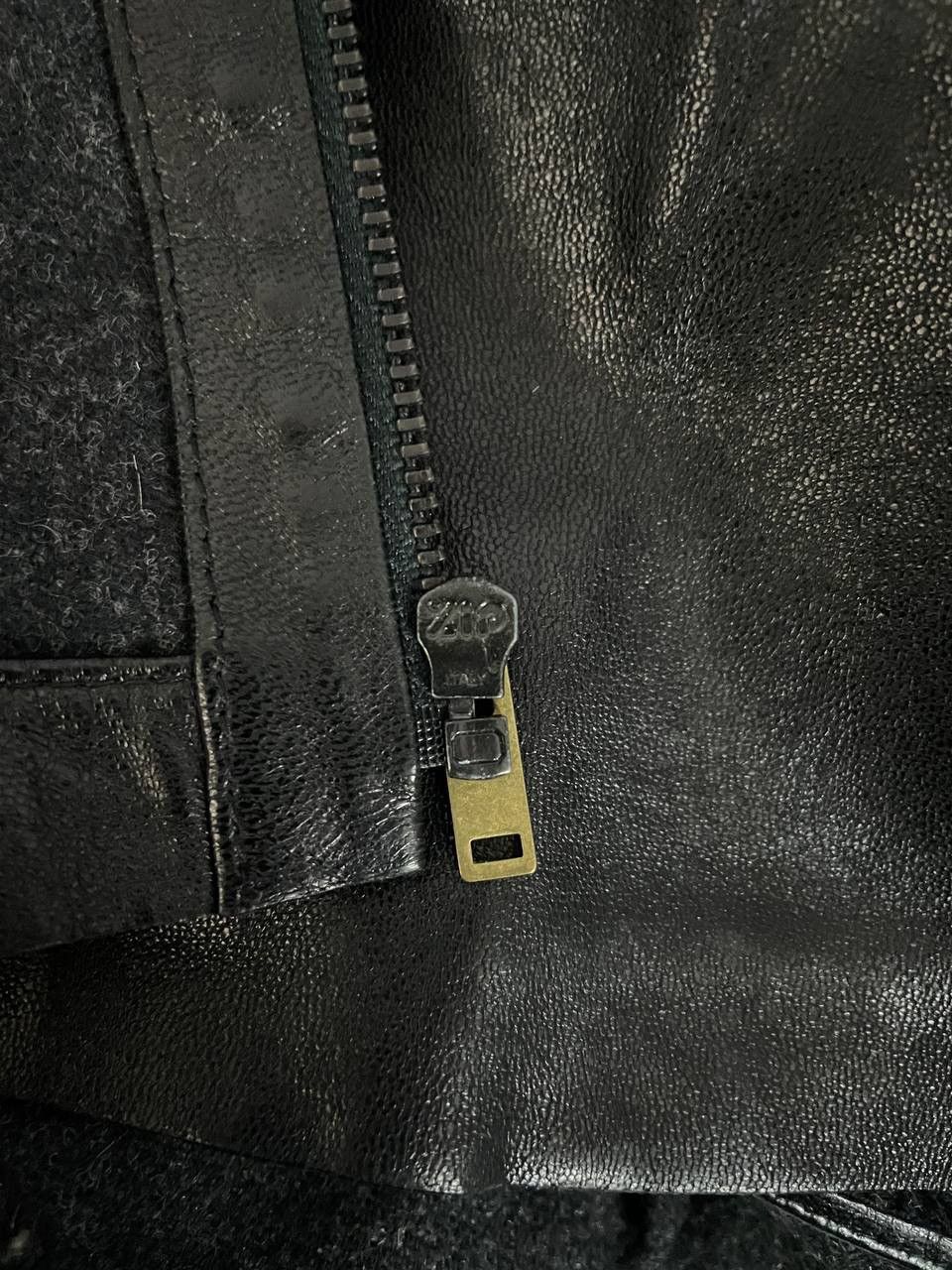 Maison Margiela Maison Margiela Leather Biker Black Jacket Size US XS / EU 42 / 0 - 9 Thumbnail