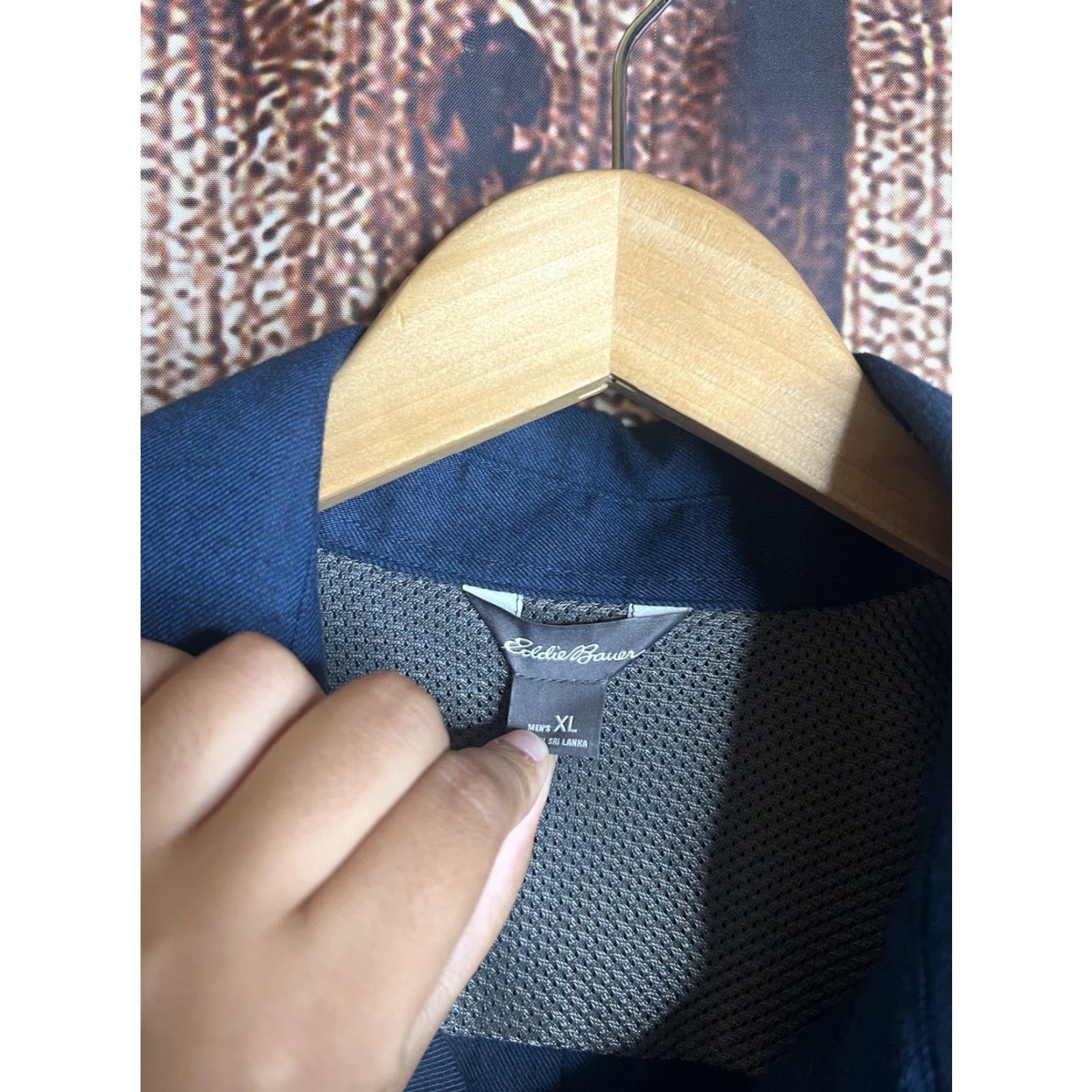 Eddie Bauer Eddie Bauer Shirt Mens XL Blue Long Sleeve Button Up Size US XL / EU 56 / 4 - 2 Thumbnail