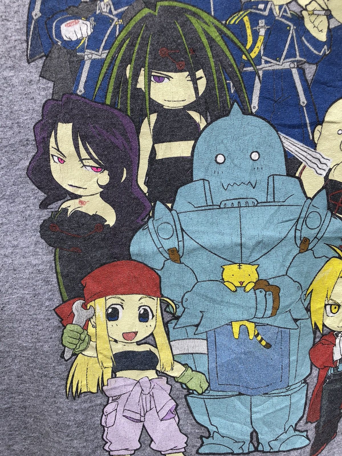Cartoon Network × Japanese Brand × Vintage Vintage Y2K Anime Fullmetal Alchemist Full Character Tee Size US XL / EU 56 / 4 - 11 Thumbnail
