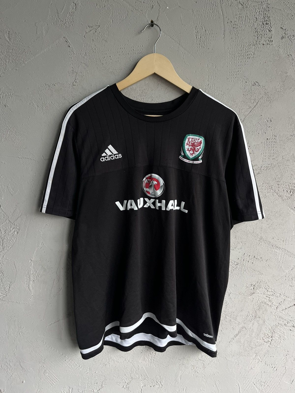 Adidas Adidas Wales Team 2016-2017 Home Football Soccer Jersey Y2K Size US XL / EU 56 / 4 - 1 Thumbnail