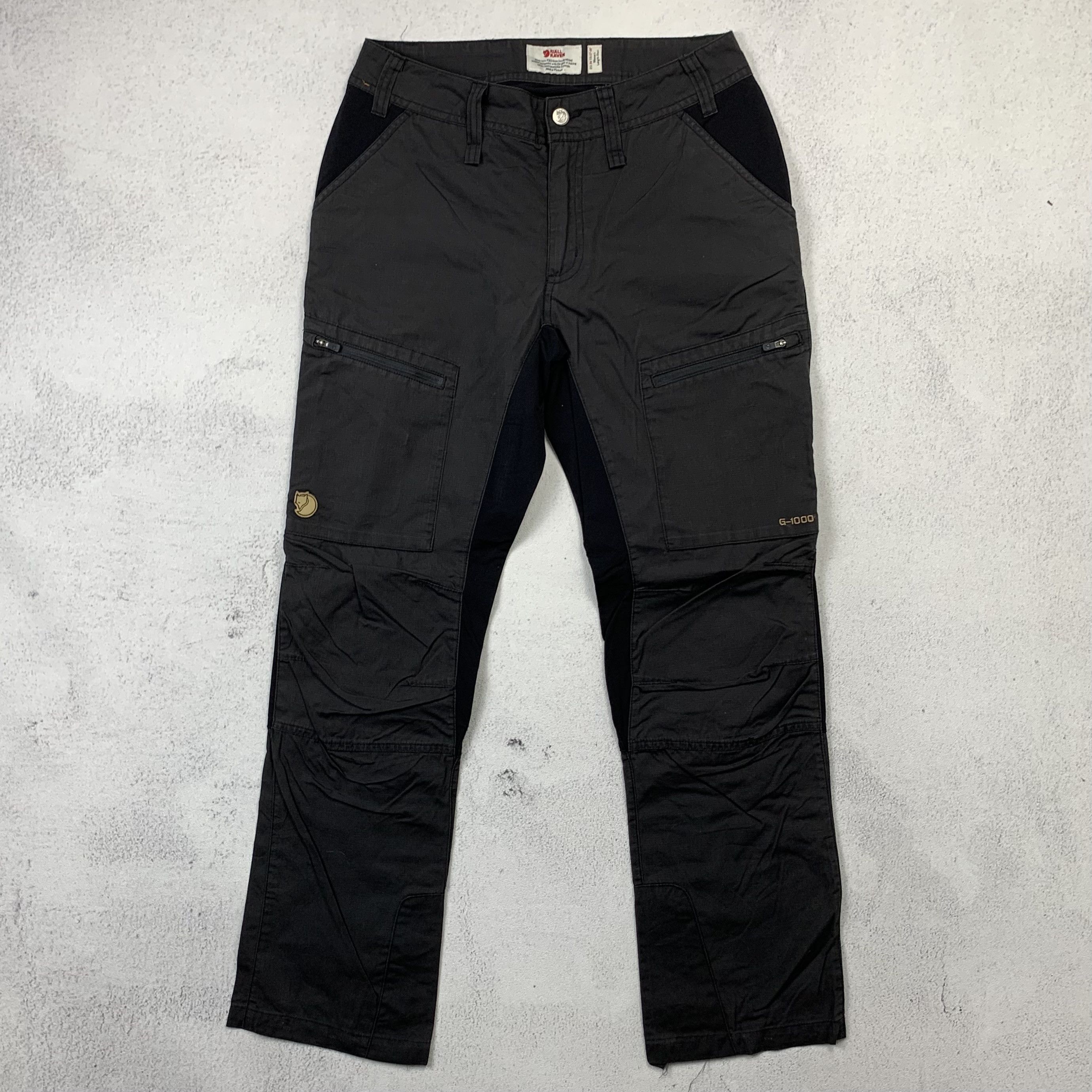 image of Fjallraven G-1000 Utility Pants in Grey, Men's (Size 28)