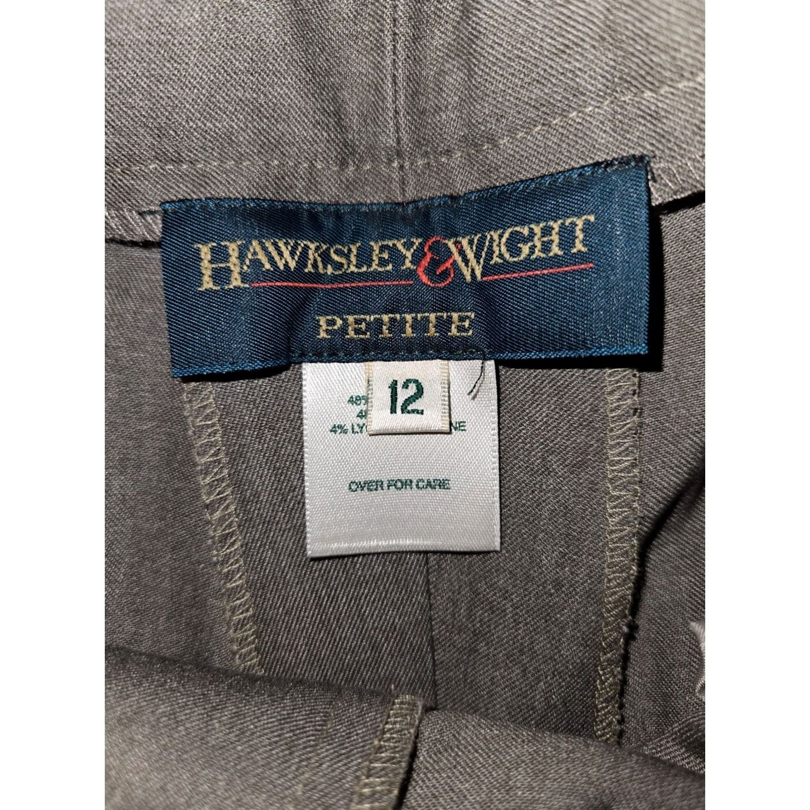 Vintage VINTAGE Hawksley & Wight Pleated Pants Women 12P Adjustable Waist Taupe USA Dress Pants Womens Size 34" / US 12 / IT 48 - 2 Thumbnail