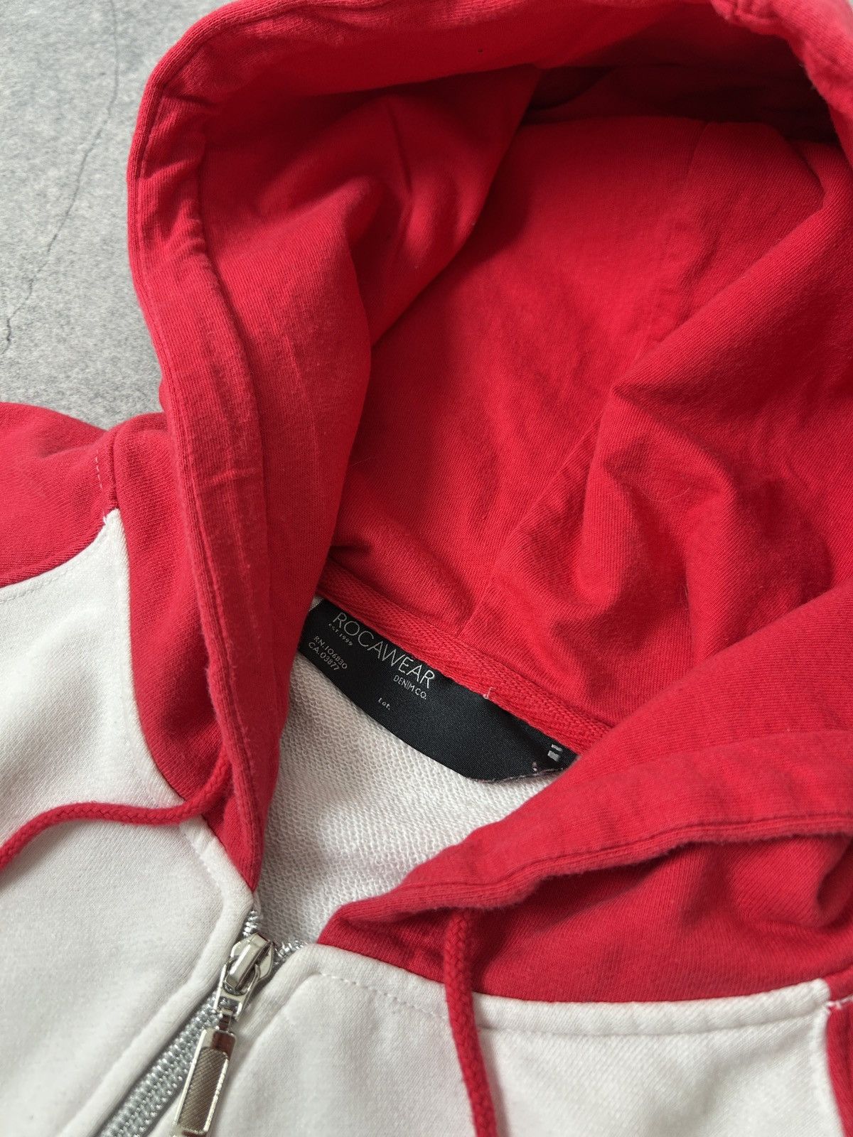 Rocawear Vintage Rocawear baggy big logo zip-hoodies mens Size US L / EU 52-54 / 3 - 5 Thumbnail
