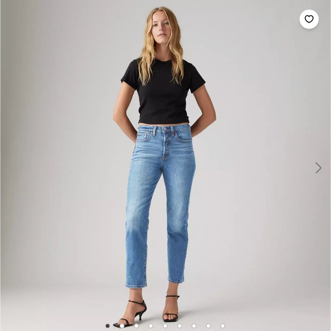 Levi's Levis Premium Wedgie Straight Fit Jeans Womemns 25 Size 25" / US 0 / IT 36 - 8 Thumbnail