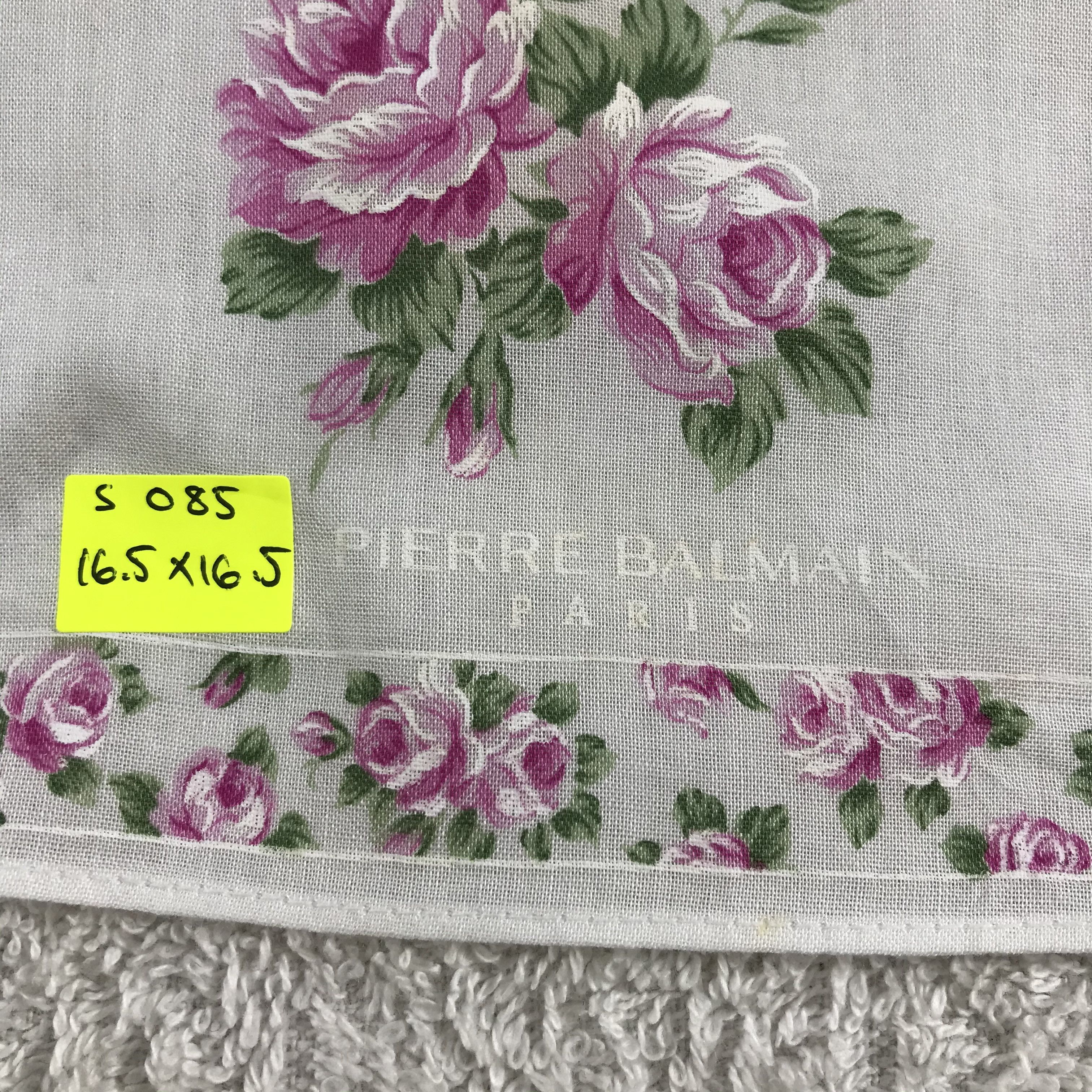 Pierre Balmain × Vintage Pierre Balmain Bandana / Handkerchief / Neckerchief - S085 Size ONE SIZE - 5 Thumbnail