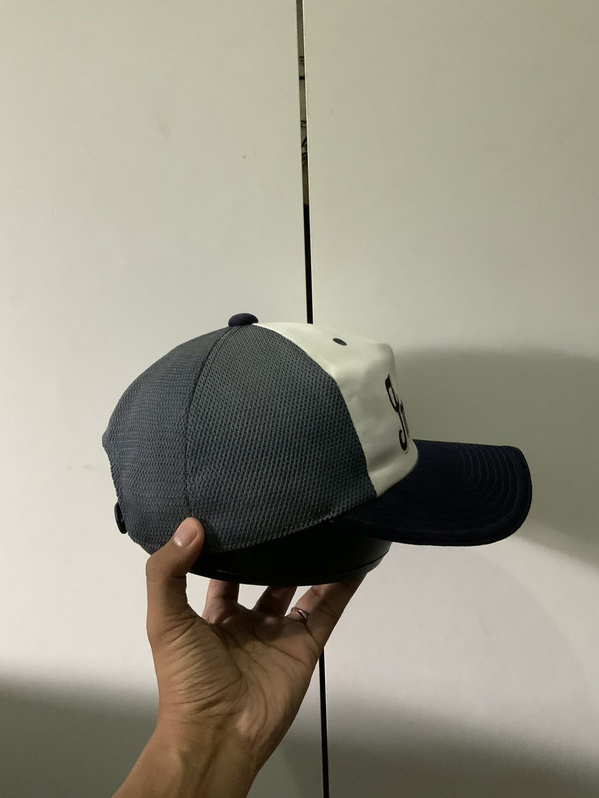 Japanese Brand Imamiya Osaka Indigo Japan Trucker Hat Size ONE SIZE - 5 Thumbnail