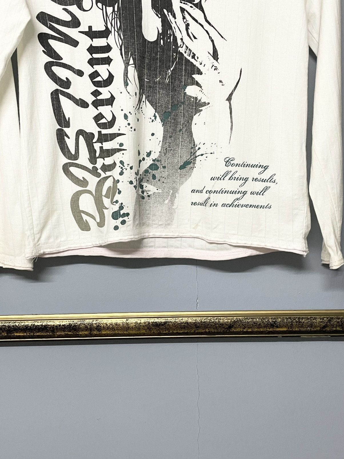 Designer Vintage Designer Power To The People Sexy Girl Longsleeve Size US S / EU 44-46 / 1 - 4 Thumbnail