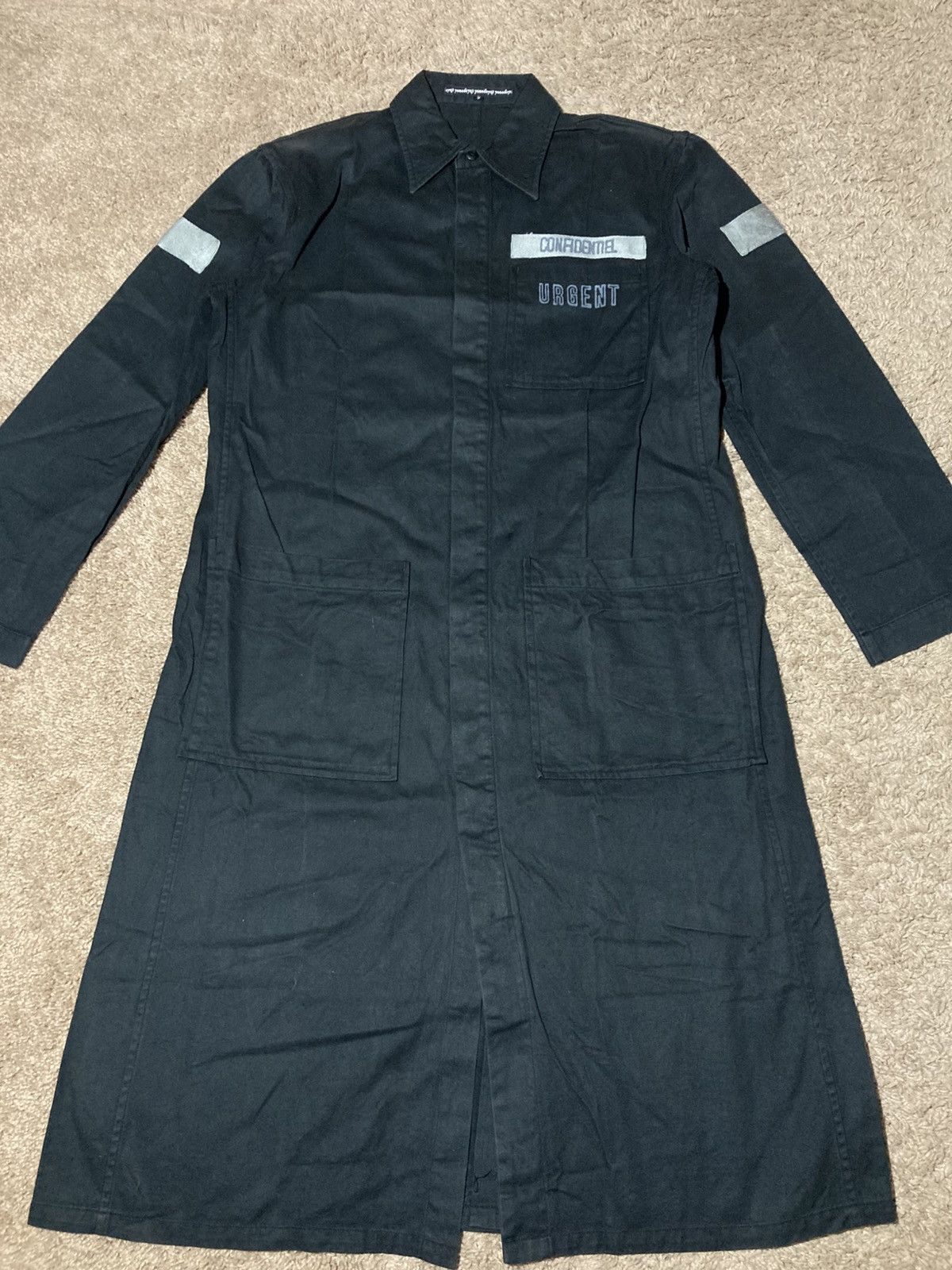 Yuji Yamada AW98 Yuji Yamada Prisoner Jacket Long Trench 90s 1998 Jail Size US M / EU 48-50 / 2 - 2 Thumbnail