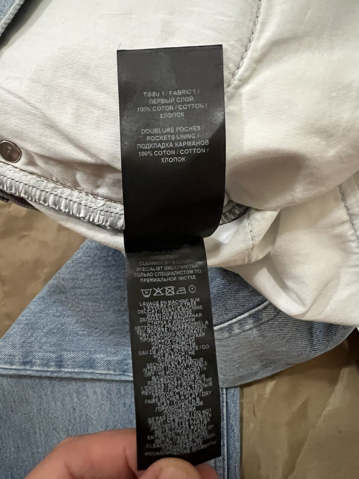 Balmain BALMAIN Tapered denim jeans size 32 $2500 Size US 32 / EU 48 - 6 Thumbnail