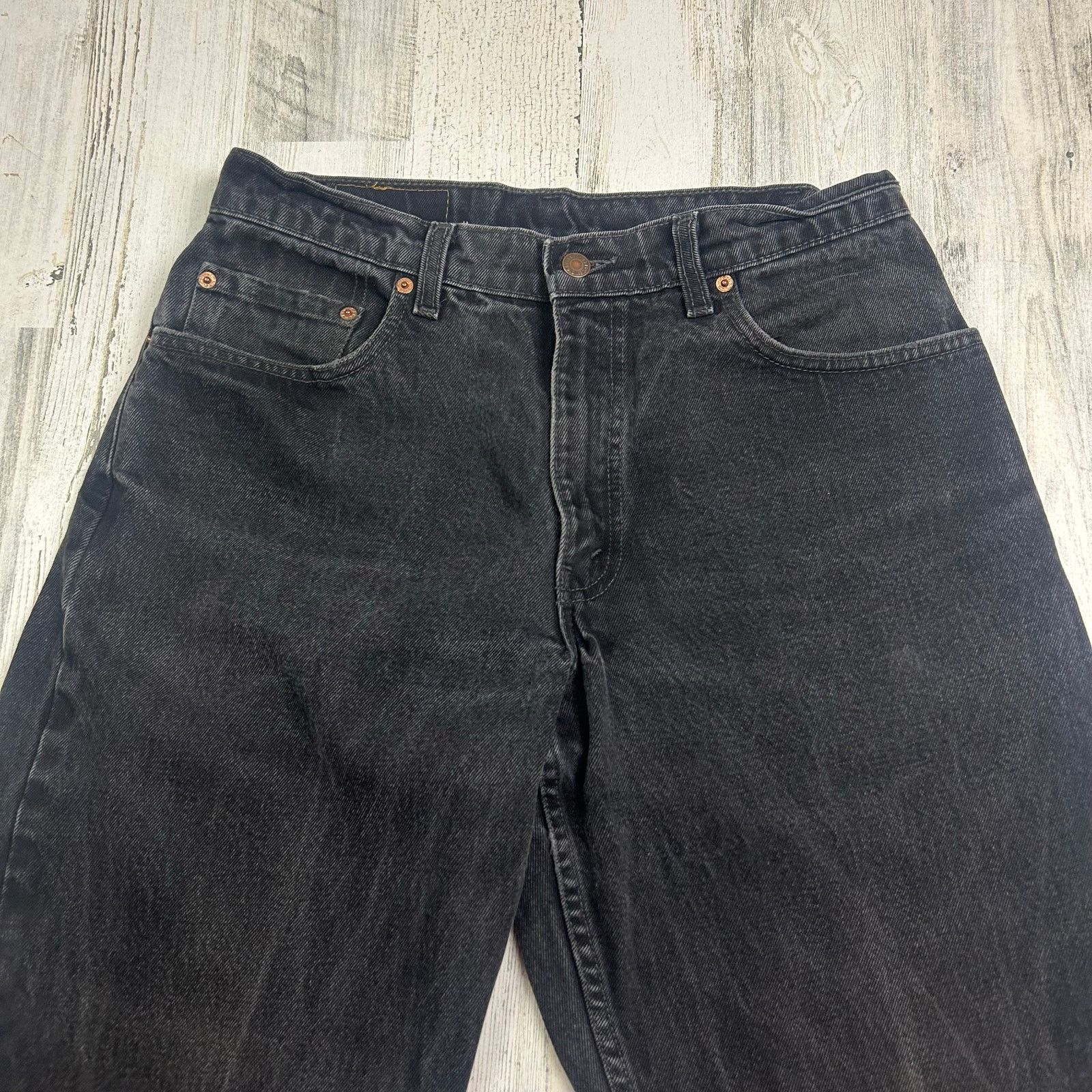 Levi's × Vintage Vintage 1990s 560 Black Levis Size US 32 / EU 48 - 2 Thumbnail