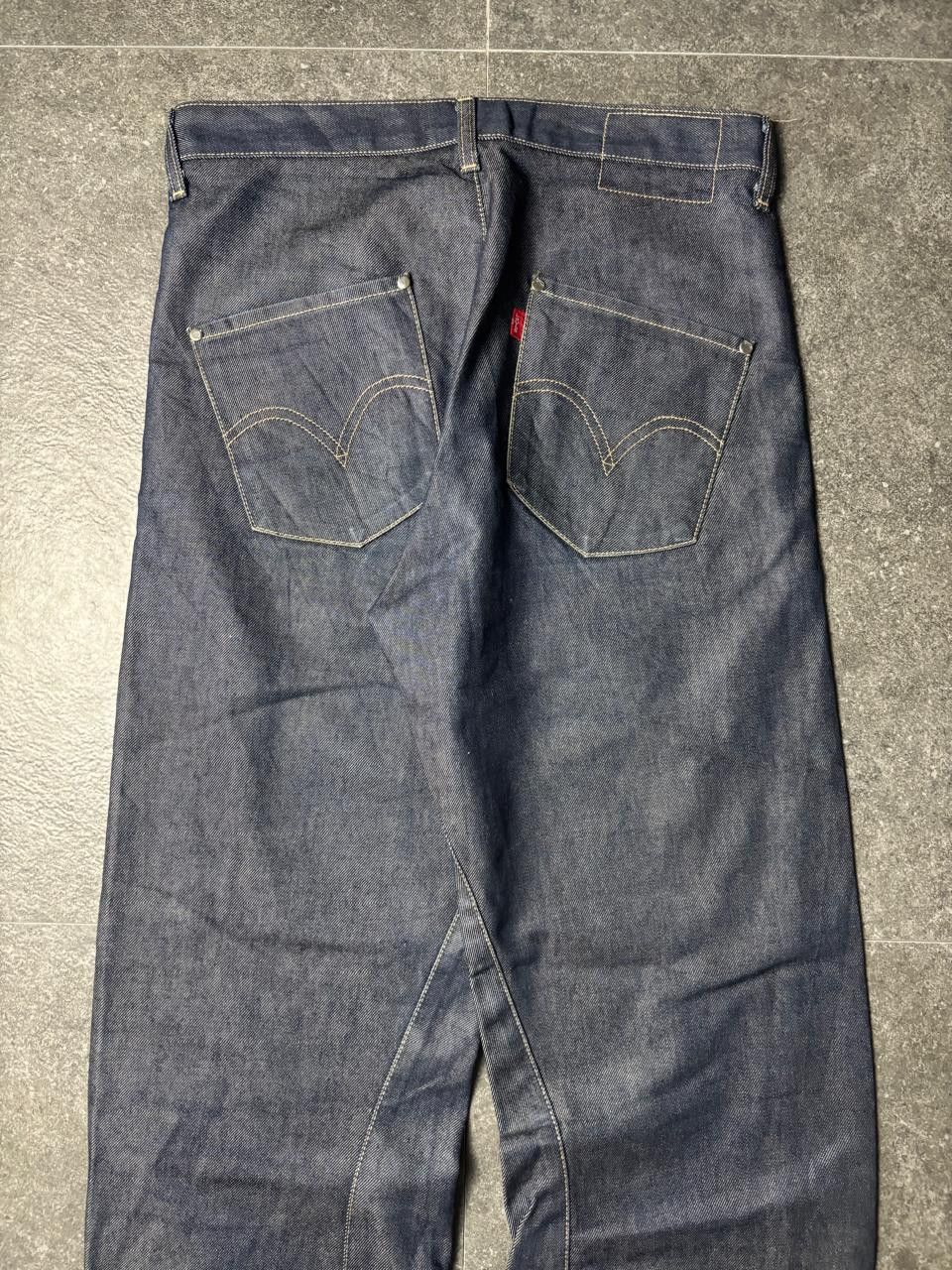 Levi's 2000s Levis Engineered Twisted Jeans Size US 30 / EU 46 - 11 Thumbnail