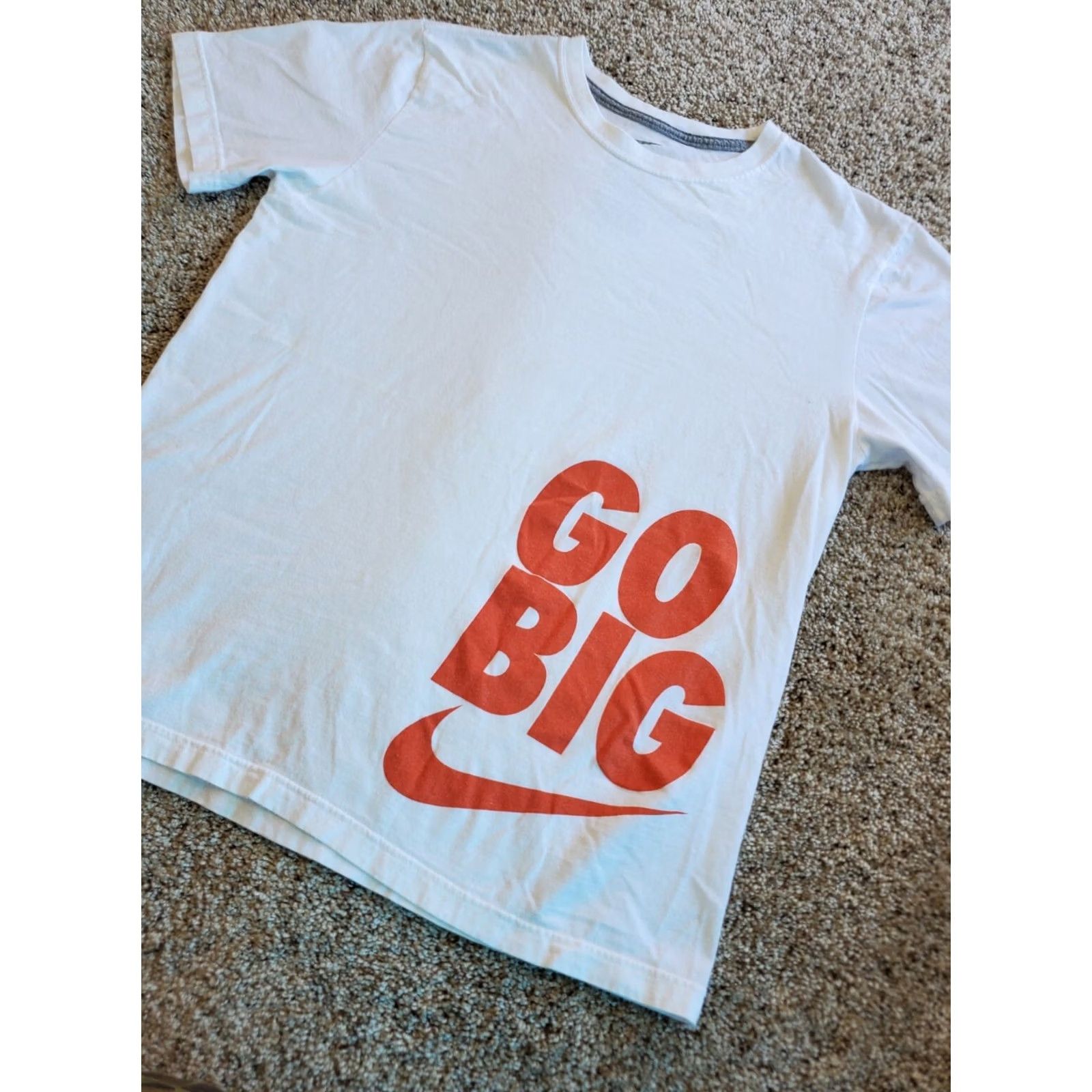Nike VINTAGE Nike Shirt Mens M White Short Sleeve Barstow CA Y2K Size US M / EU 48-50 / 2 - 2 Thumbnail