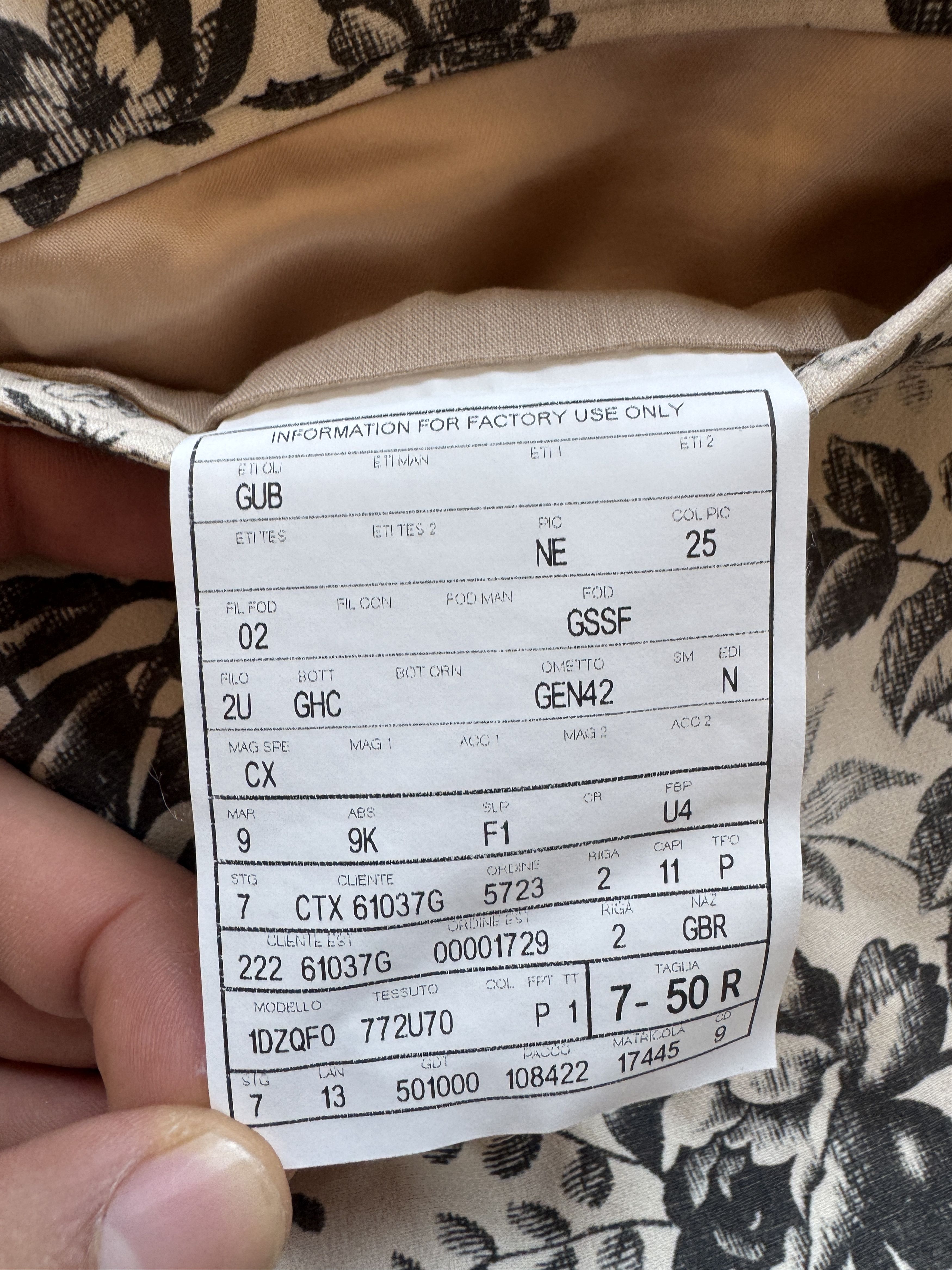 Gucci Floral print tailored blazer Size 50R - 21 Thumbnail