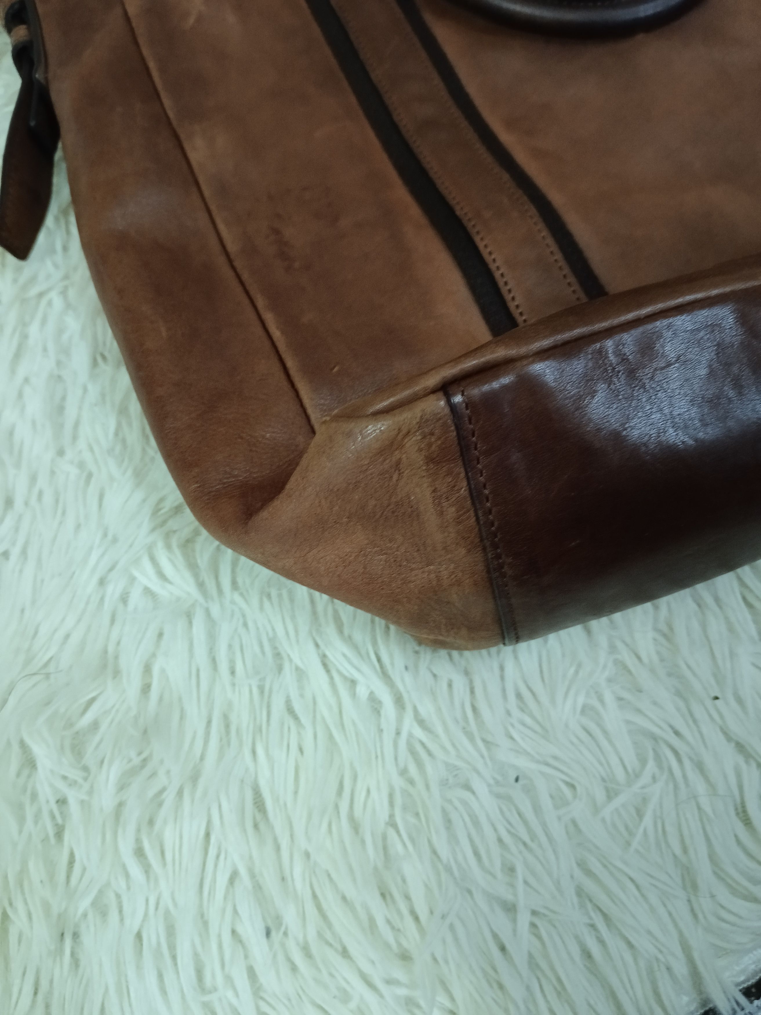 Burberry BURBERRY 2WAYS PATINA LEATHER Size ONE SIZE - 9 Thumbnail