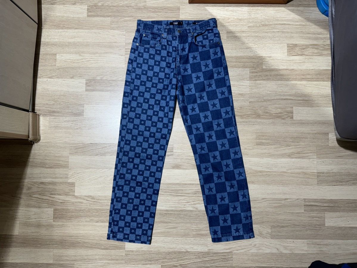 Jaded London stars denim jeans