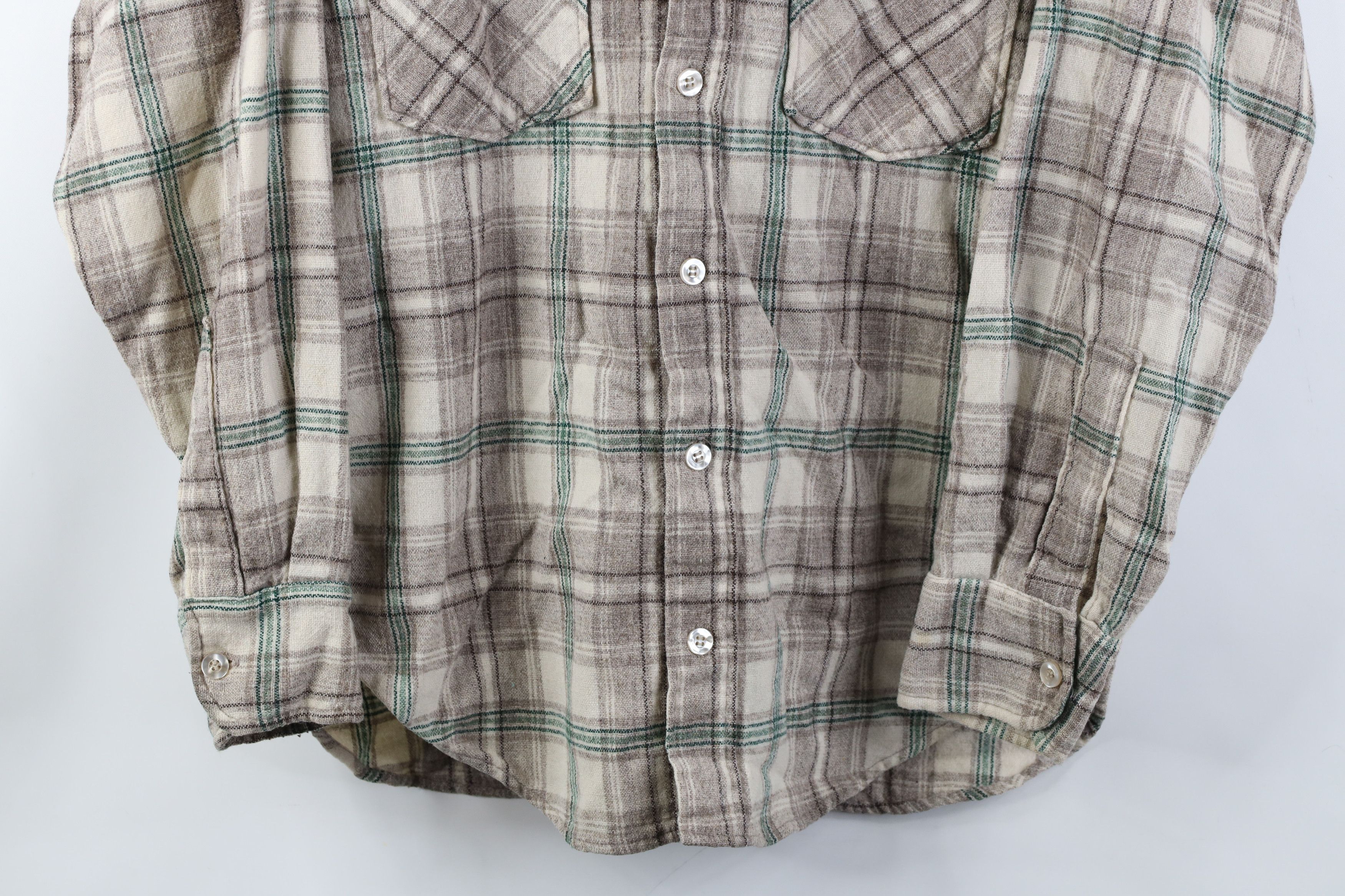 Woolrich Woolen Mills Vintage 70s Woolrich Double Pocket Collared Button Shirt USA Size US S / EU 44-46 / 1 - 3 Thumbnail