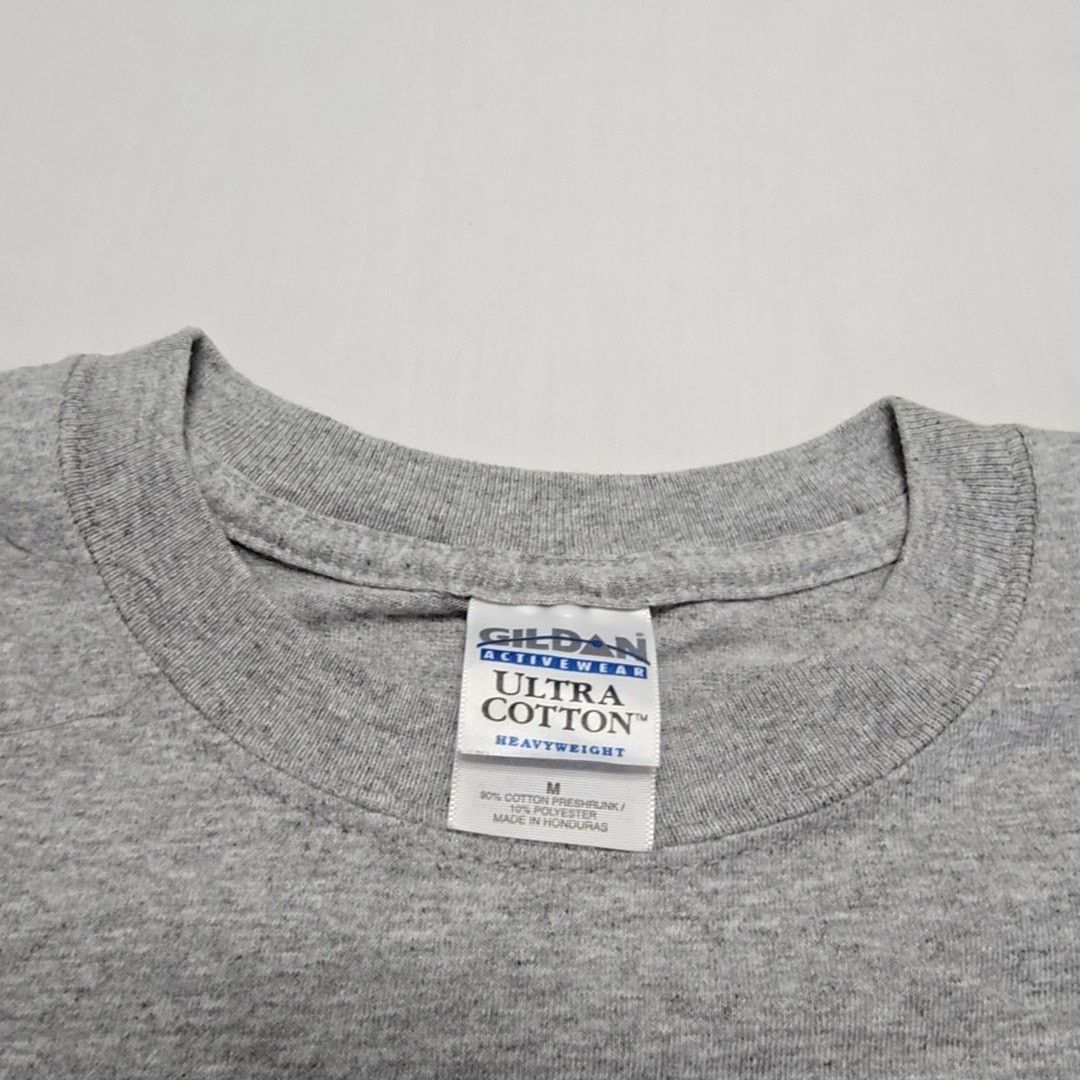 Gildan Vintage Blue Angels USMC M Gray Bulldog Military T-Shirt Y2K Size US M / EU 48-50 / 2 - 6 Thumbnail