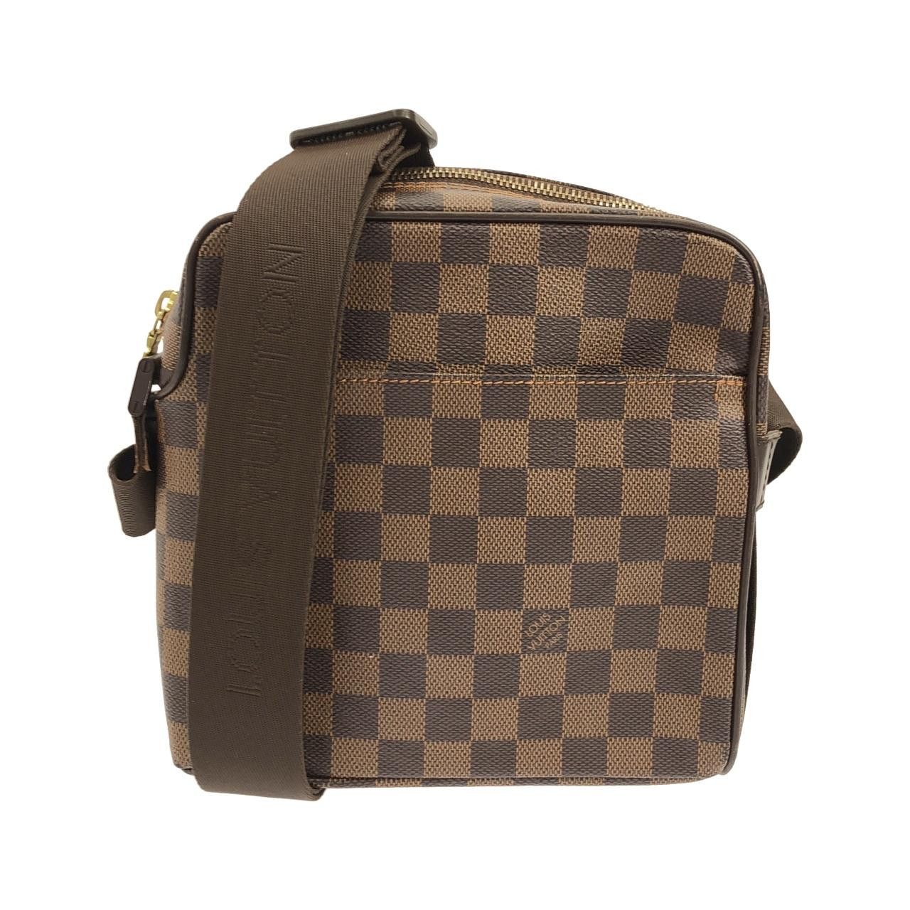 Louis Vuitton Louis Vuitton Louis Vuitton Damier Olaf Coated Canvas Shoulder Bag Textile Shoulder Bag N41442 DUTY FREE for USA Size ONE SIZE - 1 Thumbnail
