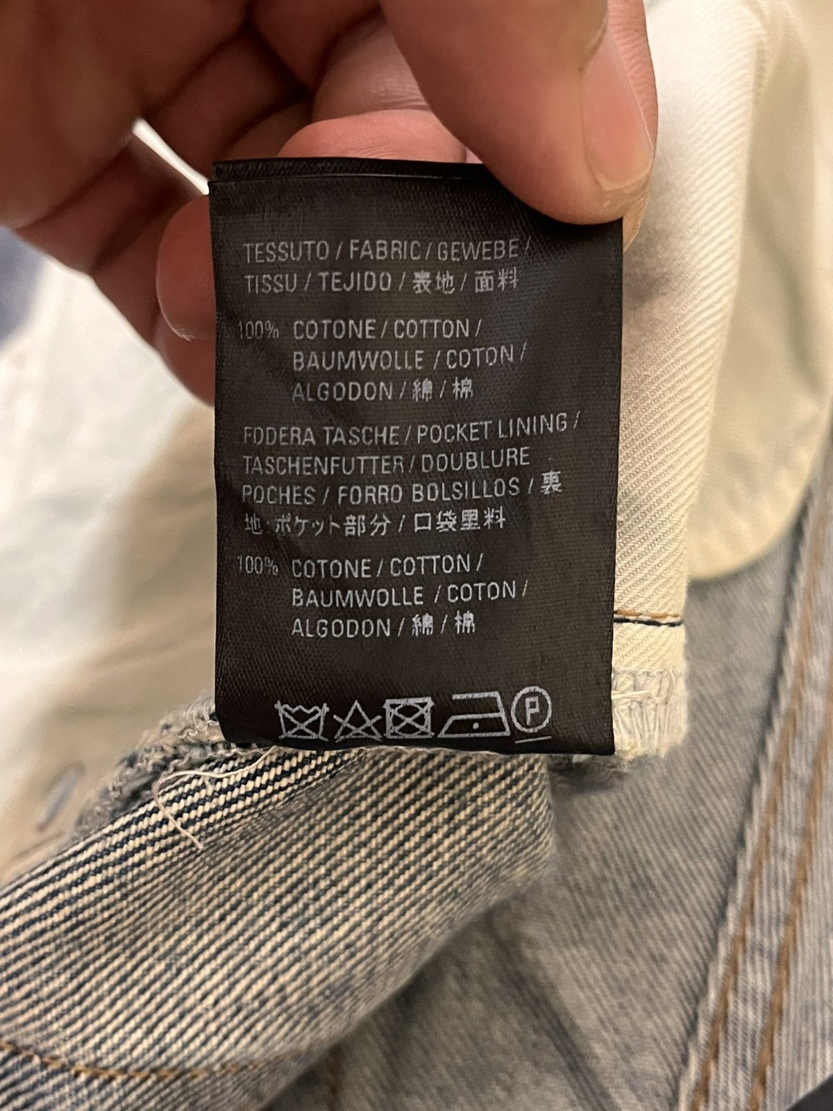 Balenciaga Balenciaga Unisex Jeans Size US 29 - 23 Thumbnail
