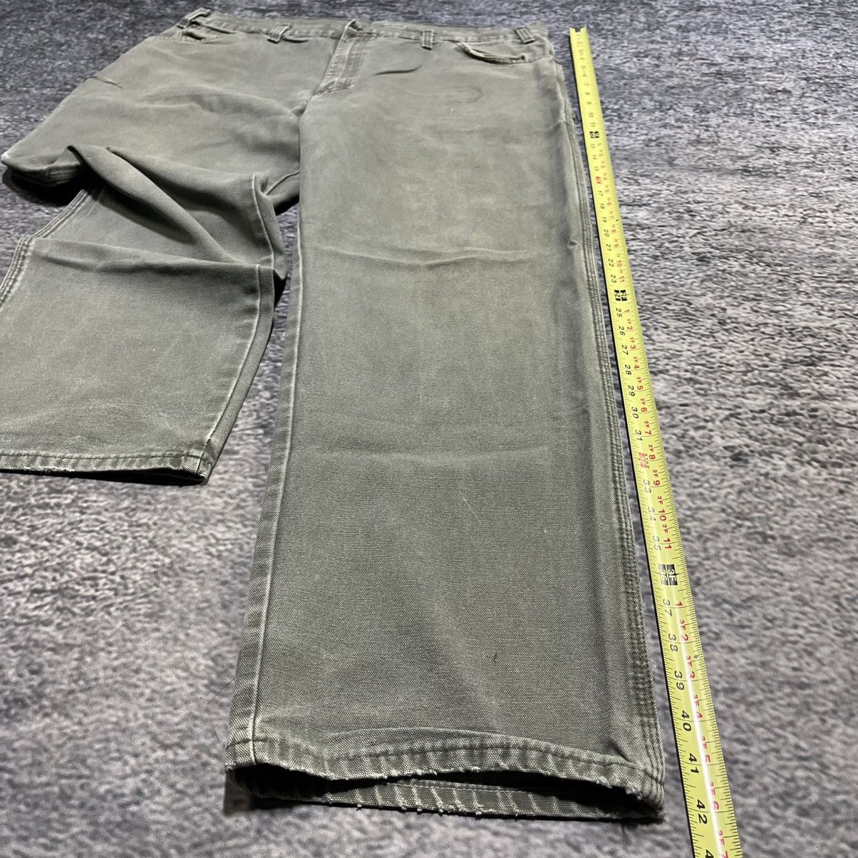 Dickies VINTAGE BAGGY DICKIES FADED GREEN WORKWEAR CARPENTER JEANS Size US 40 / EU 56 - 14 Thumbnail
