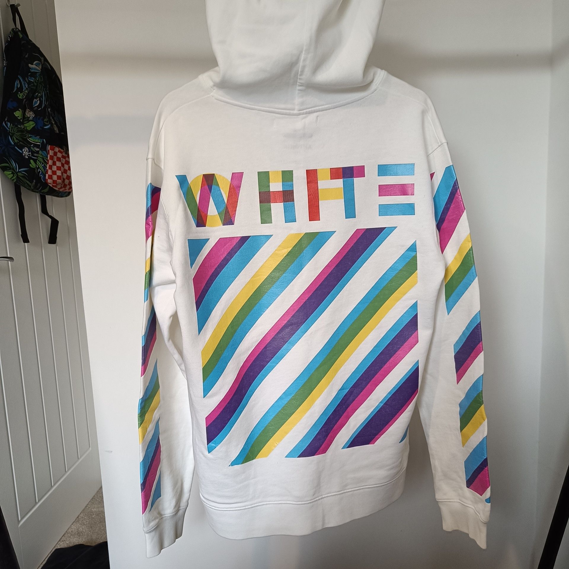 Off-White Off-White x Excelsior x Antonia x EXPO White Hoodie Medium Size US M / EU 48-50 / 2 - 2 Thumbnail