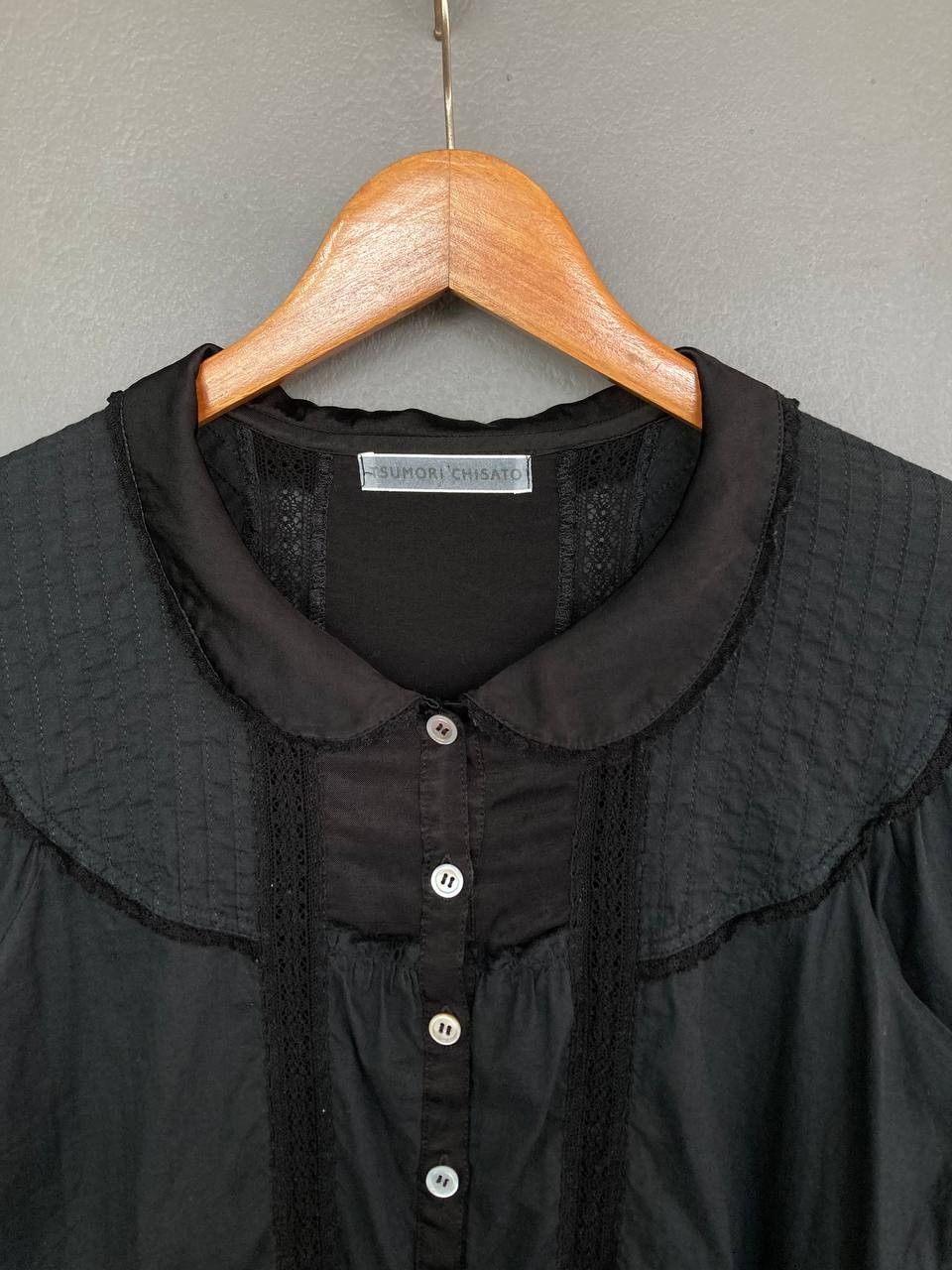 Tsumori Chisato Vintage Tsumori Chisato Lacey Coquette Button Shirt Size S / US 4 / IT 40 - 3 Thumbnail
