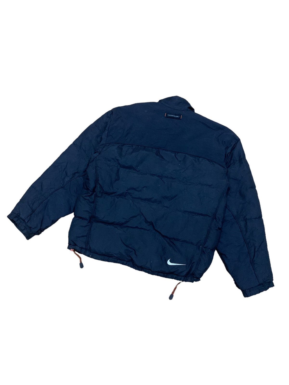 Vintage Nike ACG Black Down Puffer Jacket Double Swoosh Logo
