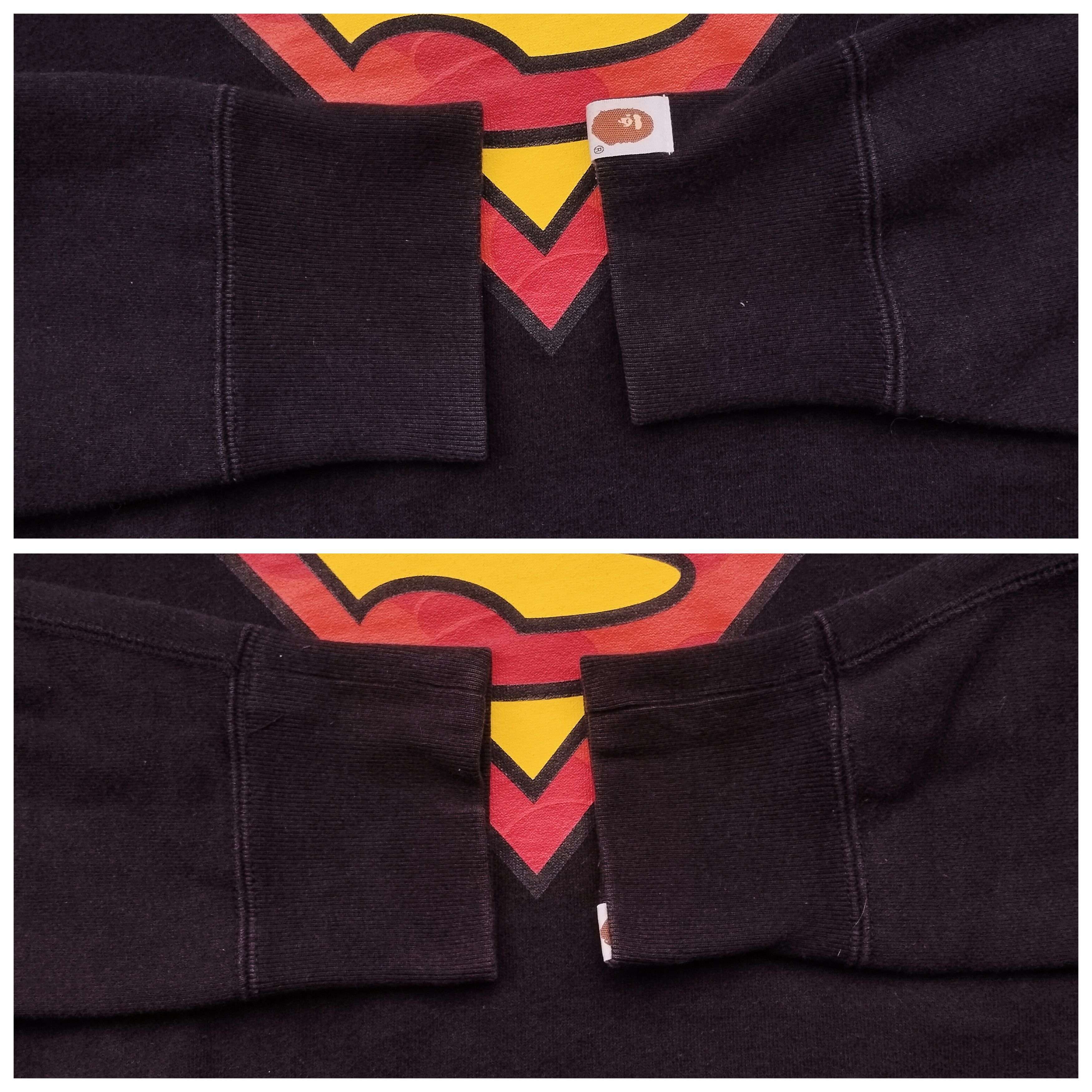 Bape 2019 Bape x DC Superman Pullover Hoodie Size US S / EU 44-46 / 1 - 6 Thumbnail