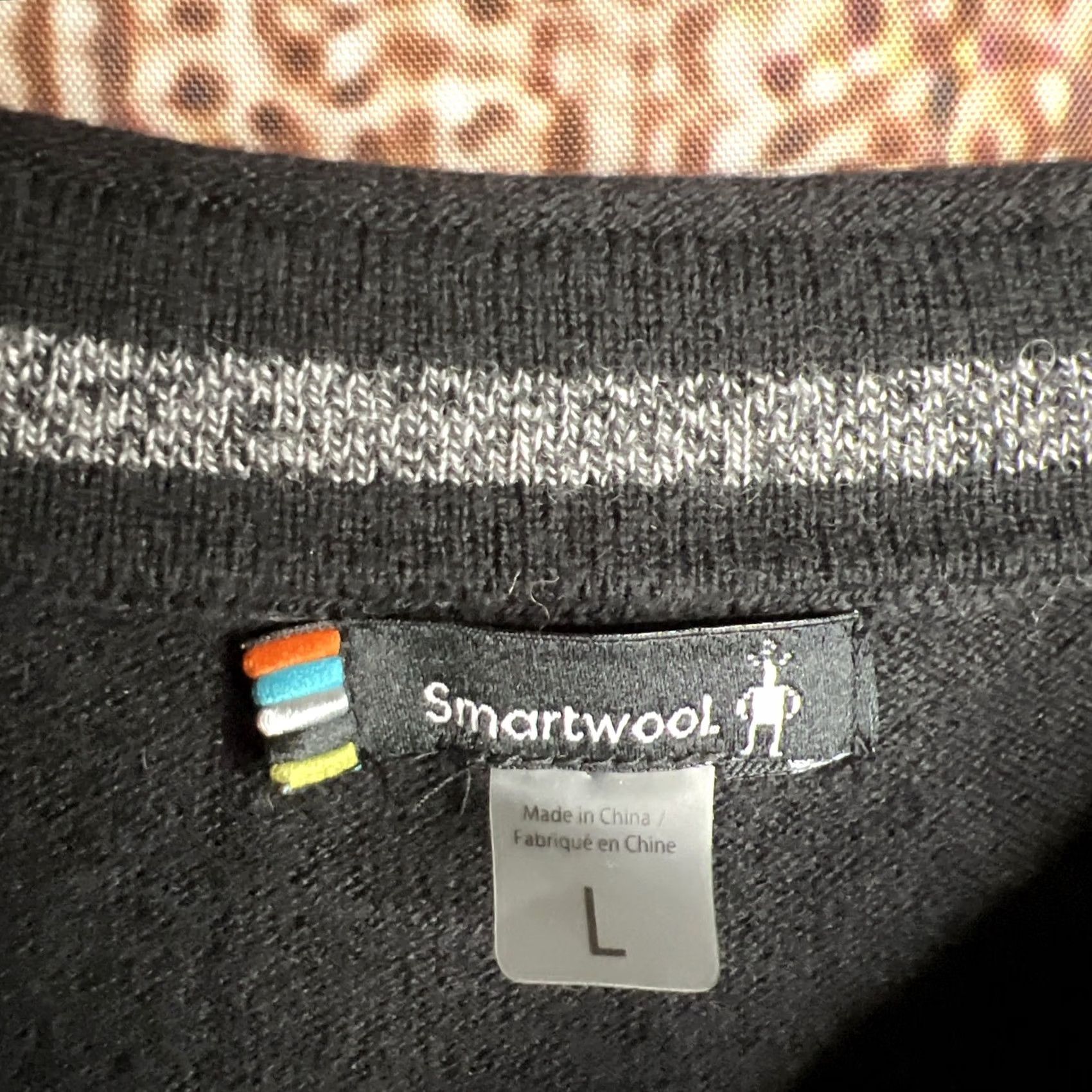 Smartwool VINTAGE SmartWool Sweater Shadow Pine Black Merino Wool Blend Women's Large Size L / US 10 / IT 46 - 3 Thumbnail