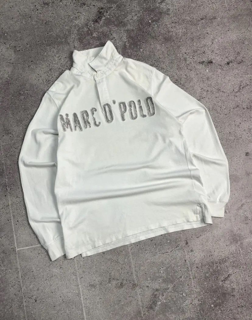 Japanese Brand × Vintage Vintage Long Sleeve Marc Polo Rugby SK8 y2k Faded Size US M / EU 48-50 / 2 - 5 Thumbnail