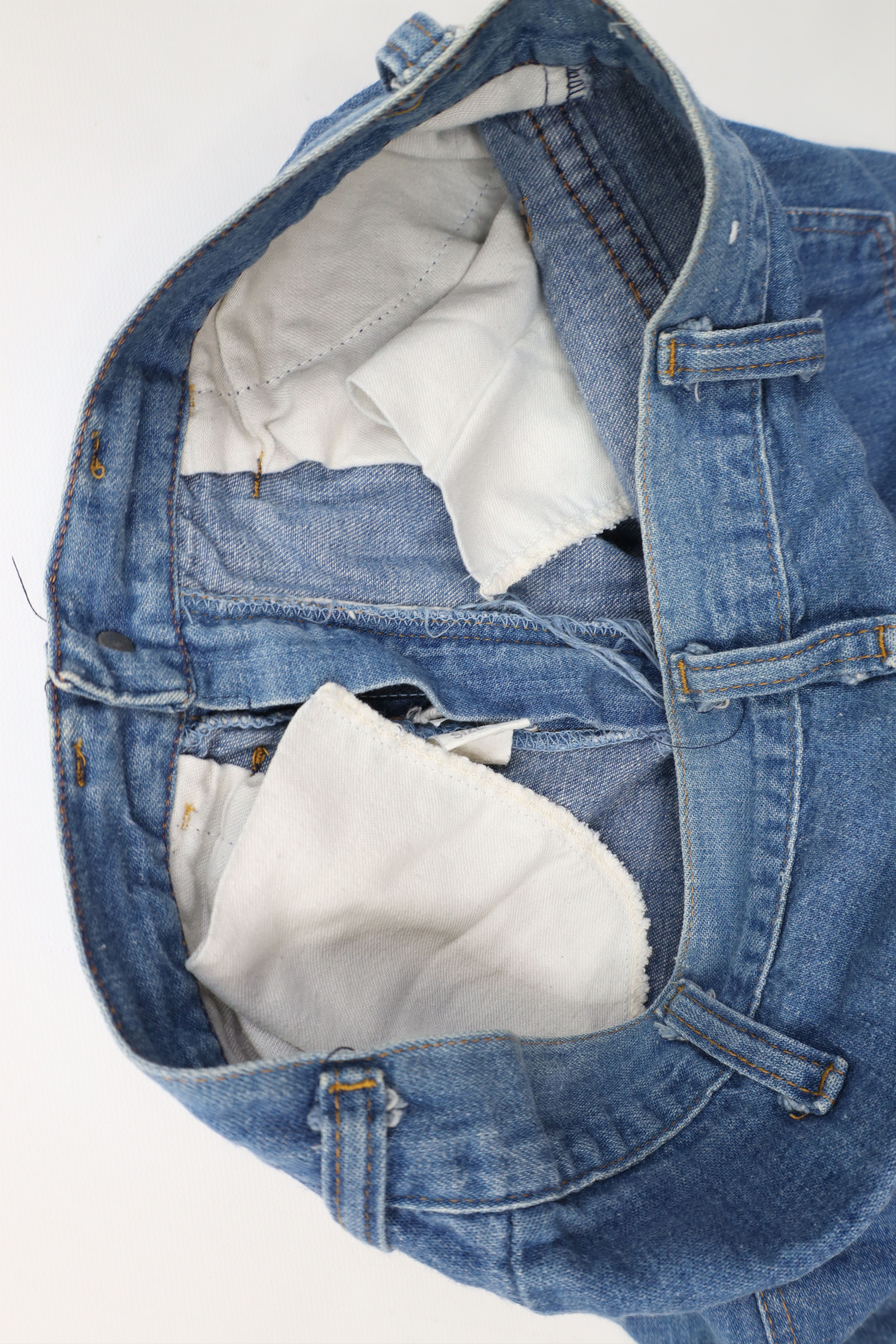Vintage Vintage 60s 70s Streetwear Denim Jean Short Shorts USA Size US 30 / EU 46 - 9 Thumbnail