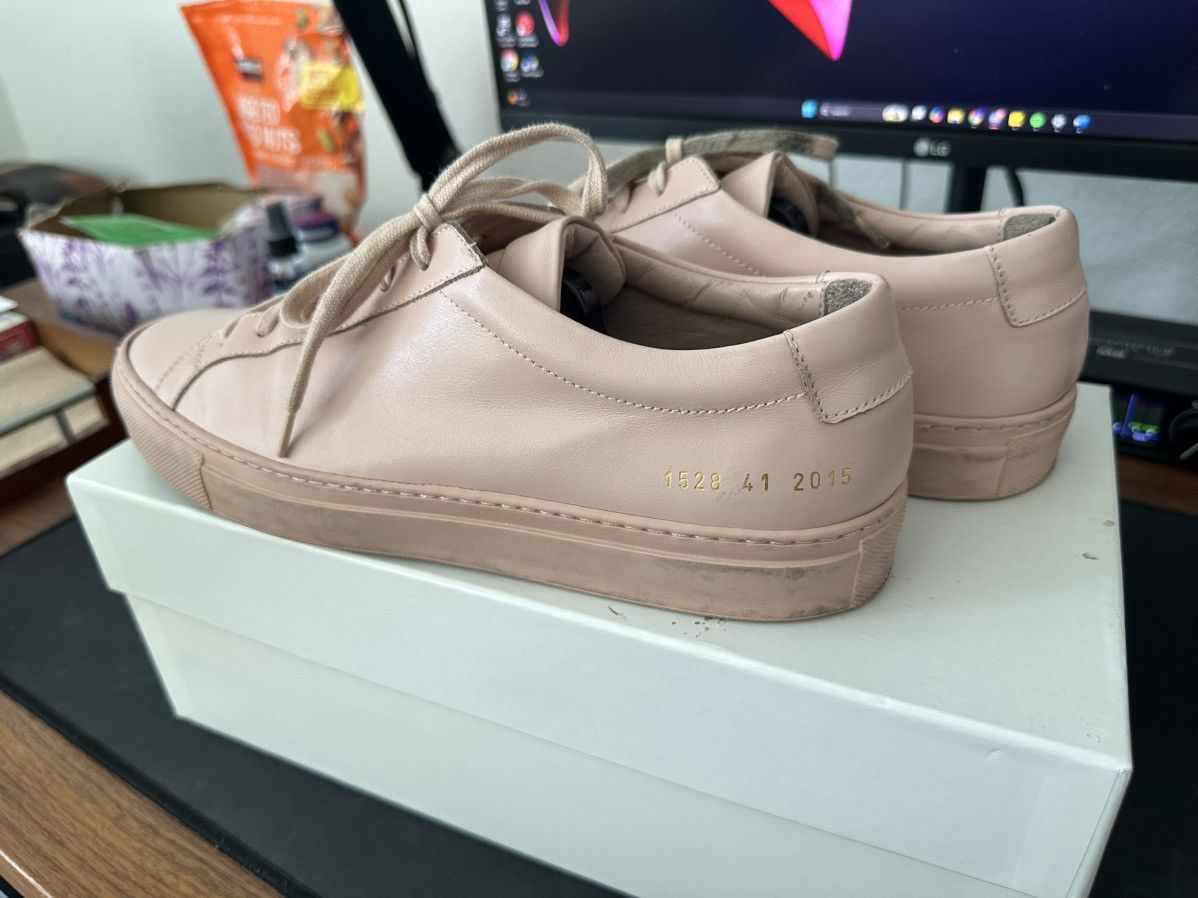 Common Projects Common Projects Achilles Low Blush Size US 8.5 / EU 41-42 - 2 Thumbnail