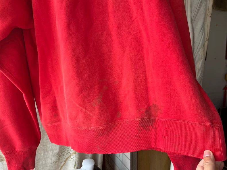 Saint Michael Saint Michael Red round neck hoodie Size US XL / EU 56 / 4 - 7 Thumbnail