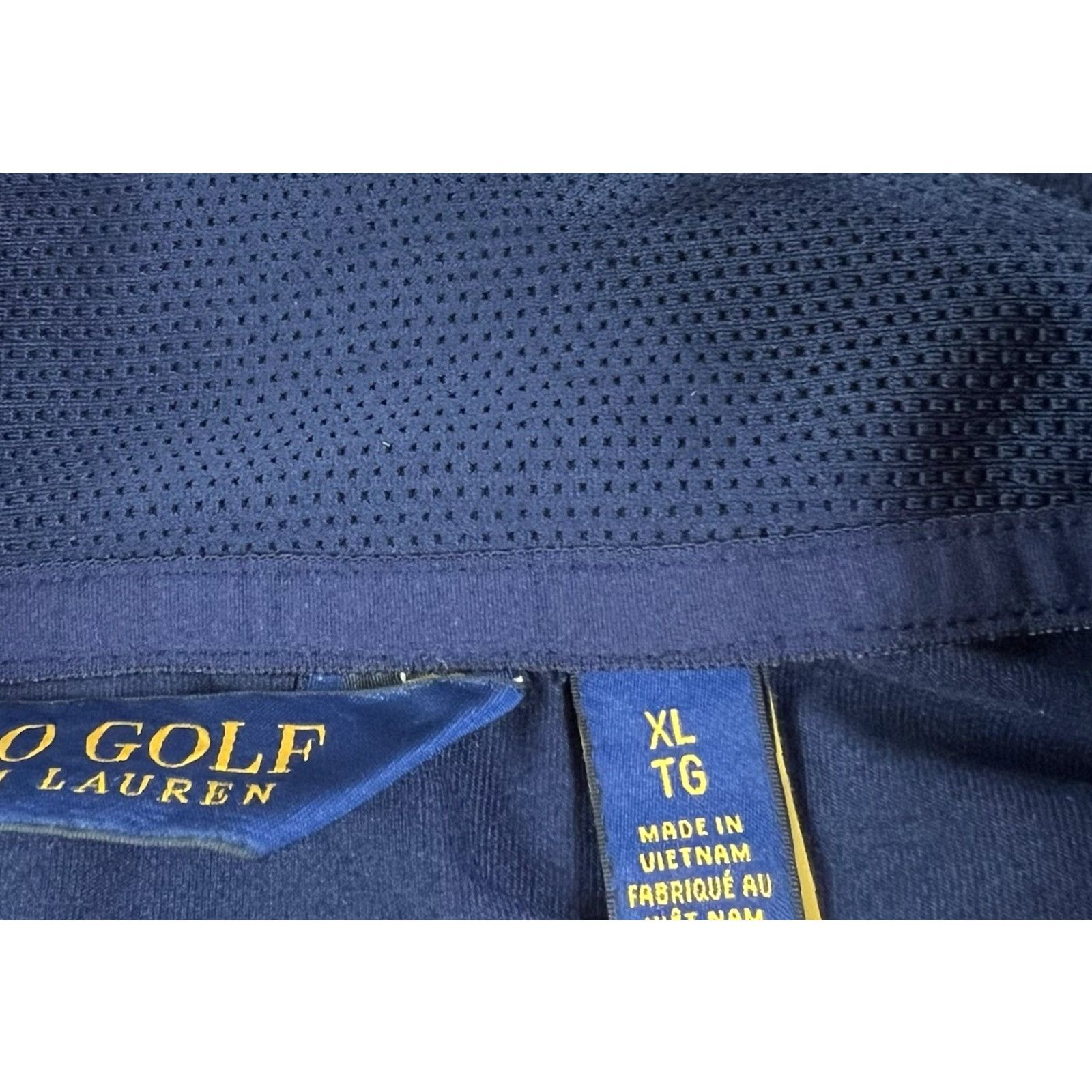 Polo Ralph Lauren Mens Polo Ralph Lauren 1/4 Zip Pullover Golf Baltusrol Stifel Wicking Blue XL Regular Mens Polo Ralph Lauren Padding? Size US XL / EU 56 / 4 - 5 Thumbnail