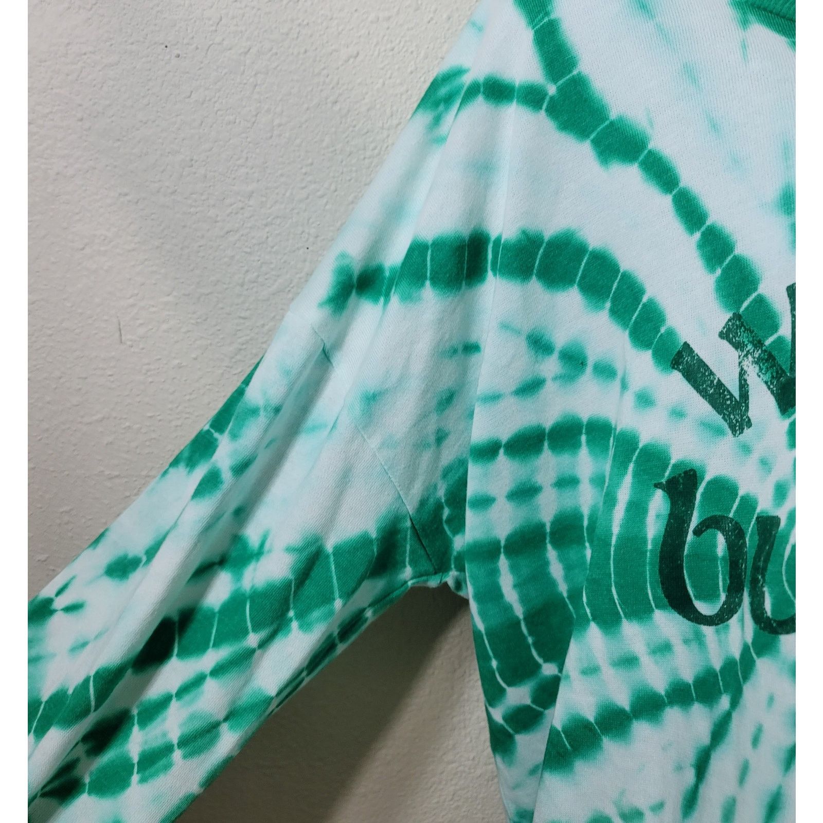 Other Green Tie Dyed Whiskey Business Cropped Sweatshirt XXL Size XXL / US 16-18 / IT 52-54 - 6 Thumbnail
