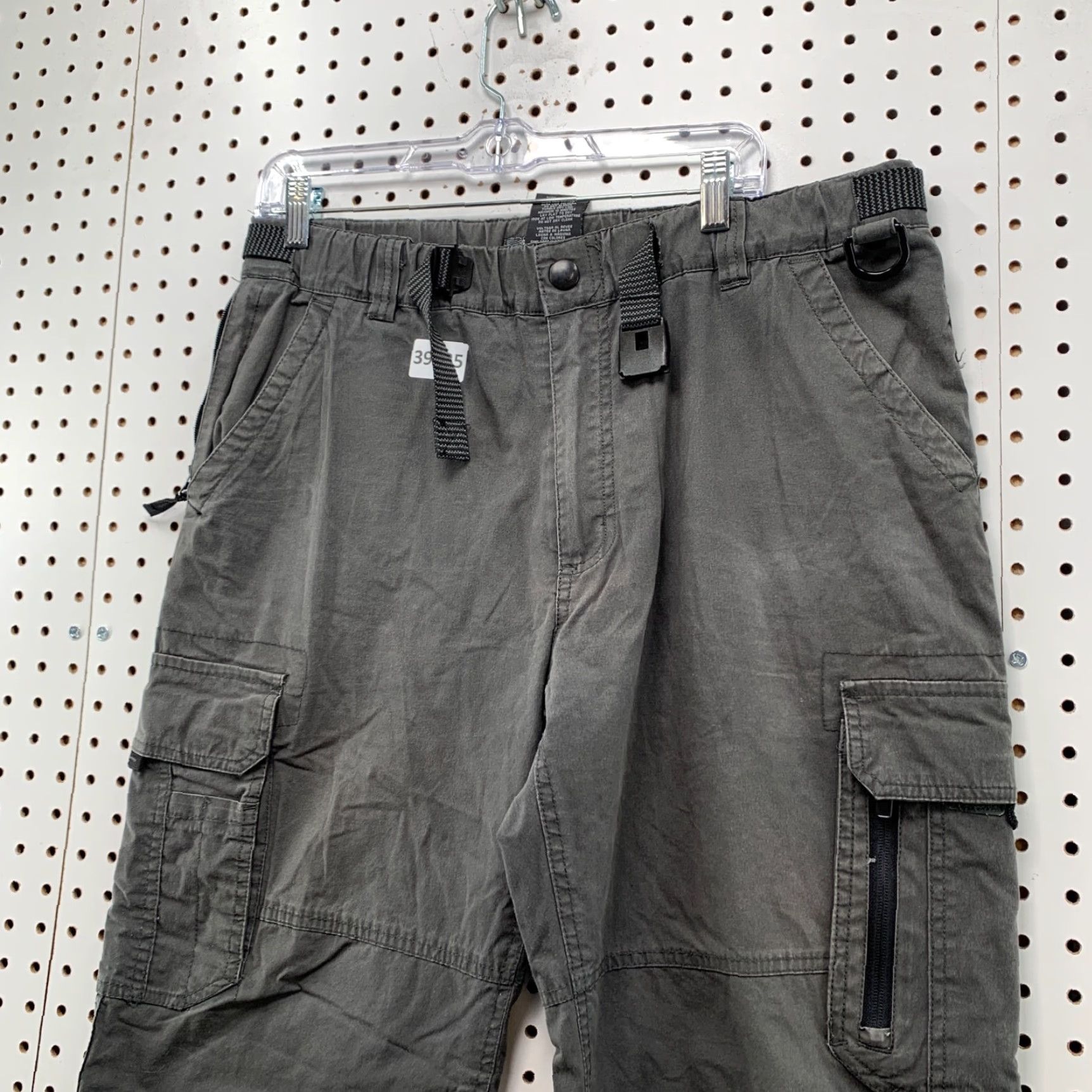 Vintage VINTAGE BC Clothing Cargo Pants Men M 34x27 Gray Cargo Pants Mens 34x27 Skateboard Baggy 90s 2000s Mens Size US 31 - 5 Thumbnail