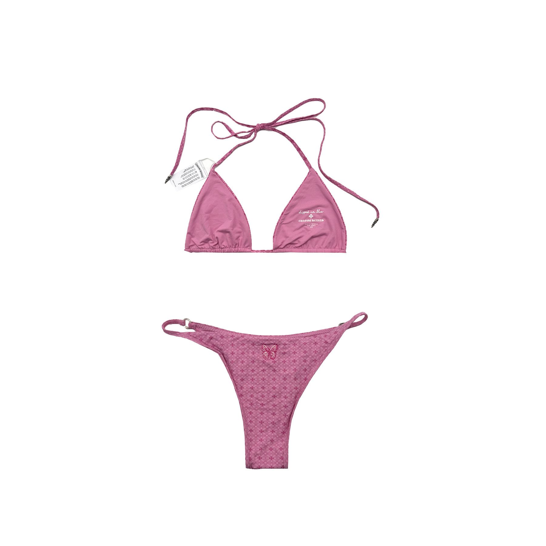 Chrome Hearts Chrome Hearts Dipped In Blue Pink Bikini Size S / US 4 / IT 40 - 2 Thumbnail
