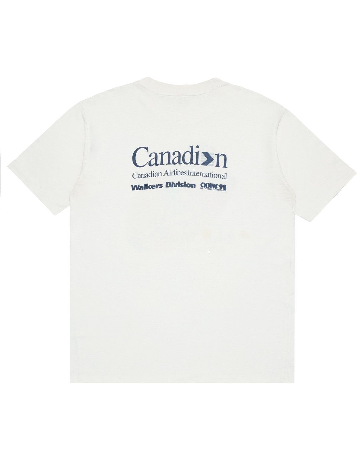 Vintage Trashed distressed faded 1996 Sun Run Vancouver Tee -erd Size US XL / EU 56 / 4 - 4 Thumbnail