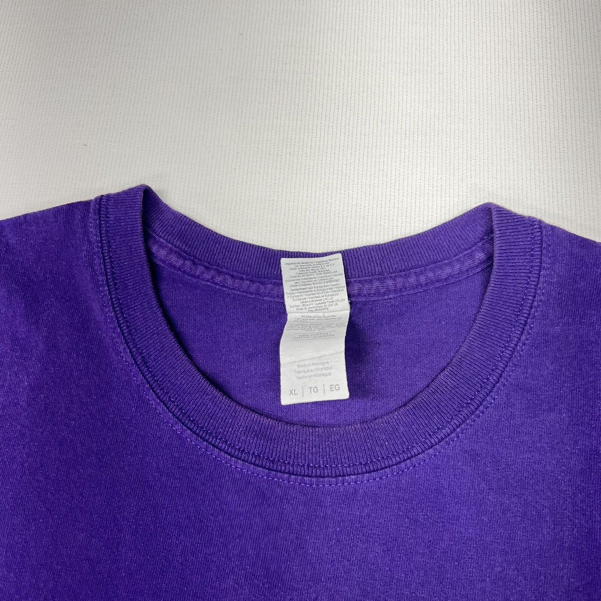 Gildan × Vintage VTG Car Tee Shirt Purple Hot Rod Classic Custom Auto Graphic Size US XL / EU 56 / 4 - 6 Thumbnail