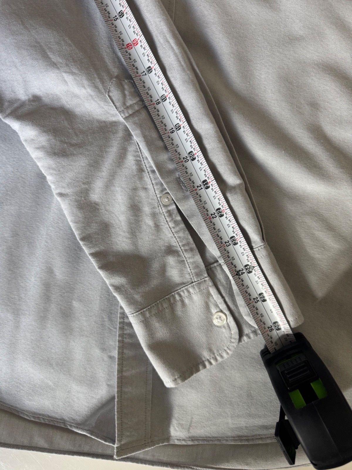 J.Crew J Crew Flex Oxford Shirt Mens L Button Down Cotton Gray Size US L / EU 52-54 / 3 - 5 Thumbnail