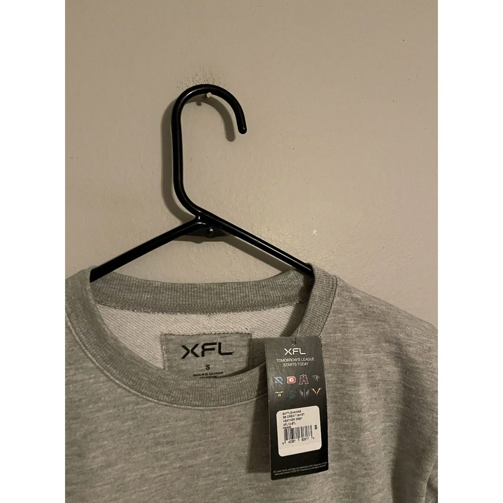Vintage VINTAGE St Louis Battlehawks XFL UFL Football Gray S/S Sweatshirt Mens Small New Size US S / EU 44-46 / 1 - 3 Thumbnail
