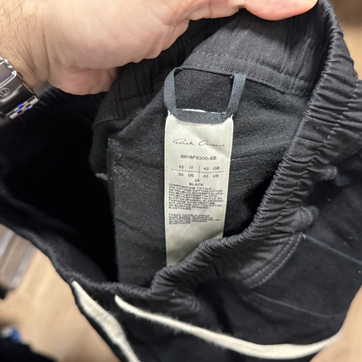 Rick Owens Rick Owens Mastodon stretch denim Cargo Joggers Size US 36 / EU 52 - 3 Thumbnail