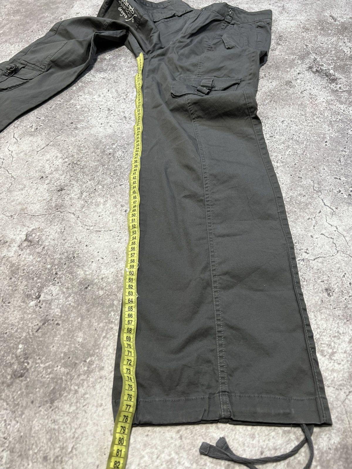 Ed Hardy Ed Hardy cargo pants big logo multi pocket casual HYPE Y2K Size US 30 / EU 46 - 13 Thumbnail
