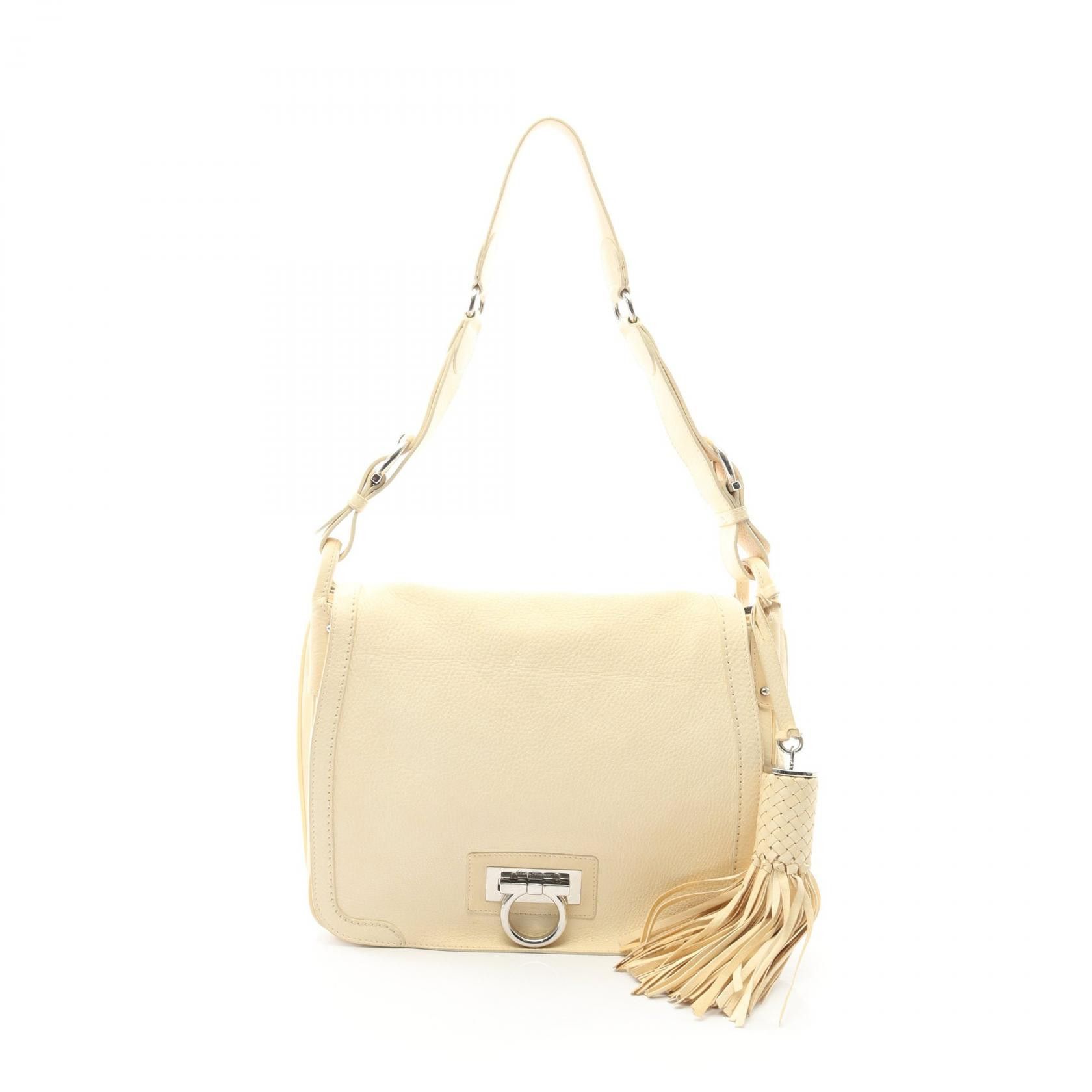 Salvatore Ferragamo Salvatore Ferragamo Salvatore Ferragamo Gancini leather shoulder bag Leather Shoulder Bag DUTY FREE for USA Size ONE SIZE - 1 Thumbnail