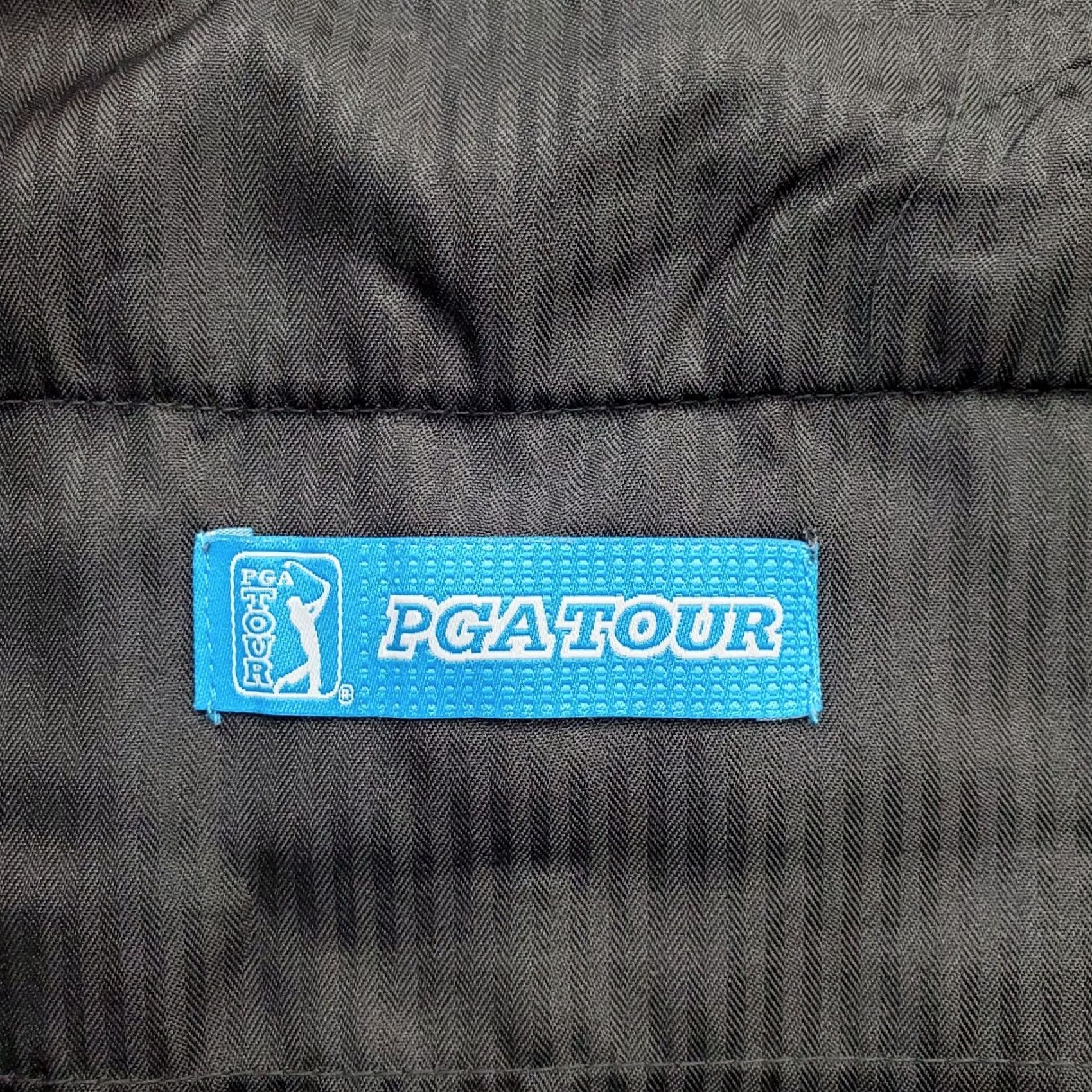 PGA Tour PGA TOUR Chino Shorts Mens 40 Black Pleated Stretch Performance Outdoor Size US 40 / EU 56 - 7 Thumbnail